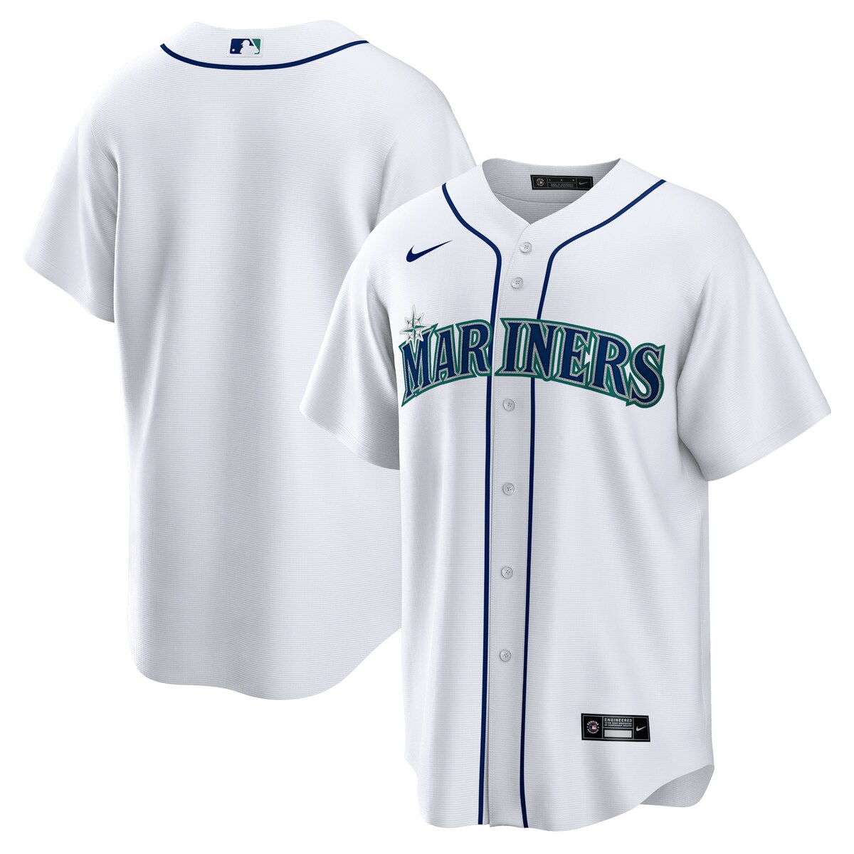 【公式グッズ】MLB マリナーズ レプリカ ユニフォーム Nike/ナイキ メンズ ホワイト (Men's Nike Replica Team Jersey)