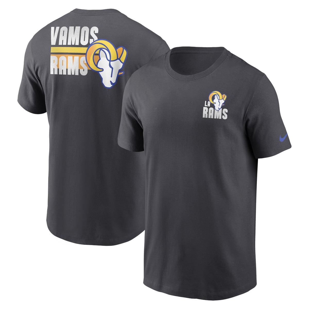 【公式グッズ】NFL ラムズ Tシャツ Nike/ナイキ メンズ アンスラサイト (23 NFL FANGEAR Men's Nike Blitz Team Essential SST)