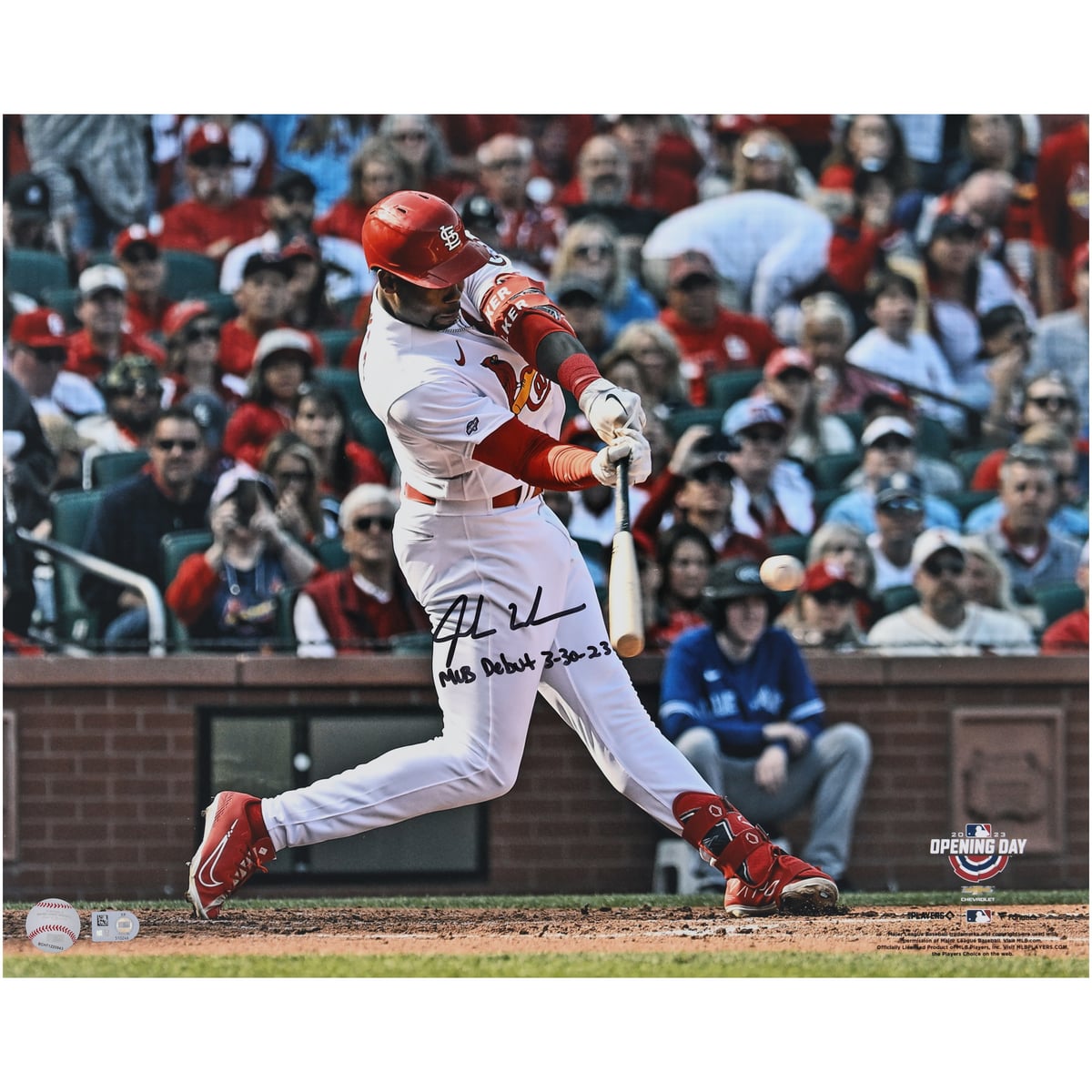 MLB カージナルス ジョーダン・ウォーカー 直筆サイン フォト （16x20） Fanatics（ファナティクス） (AUT 16x20 PHOTO 45015)