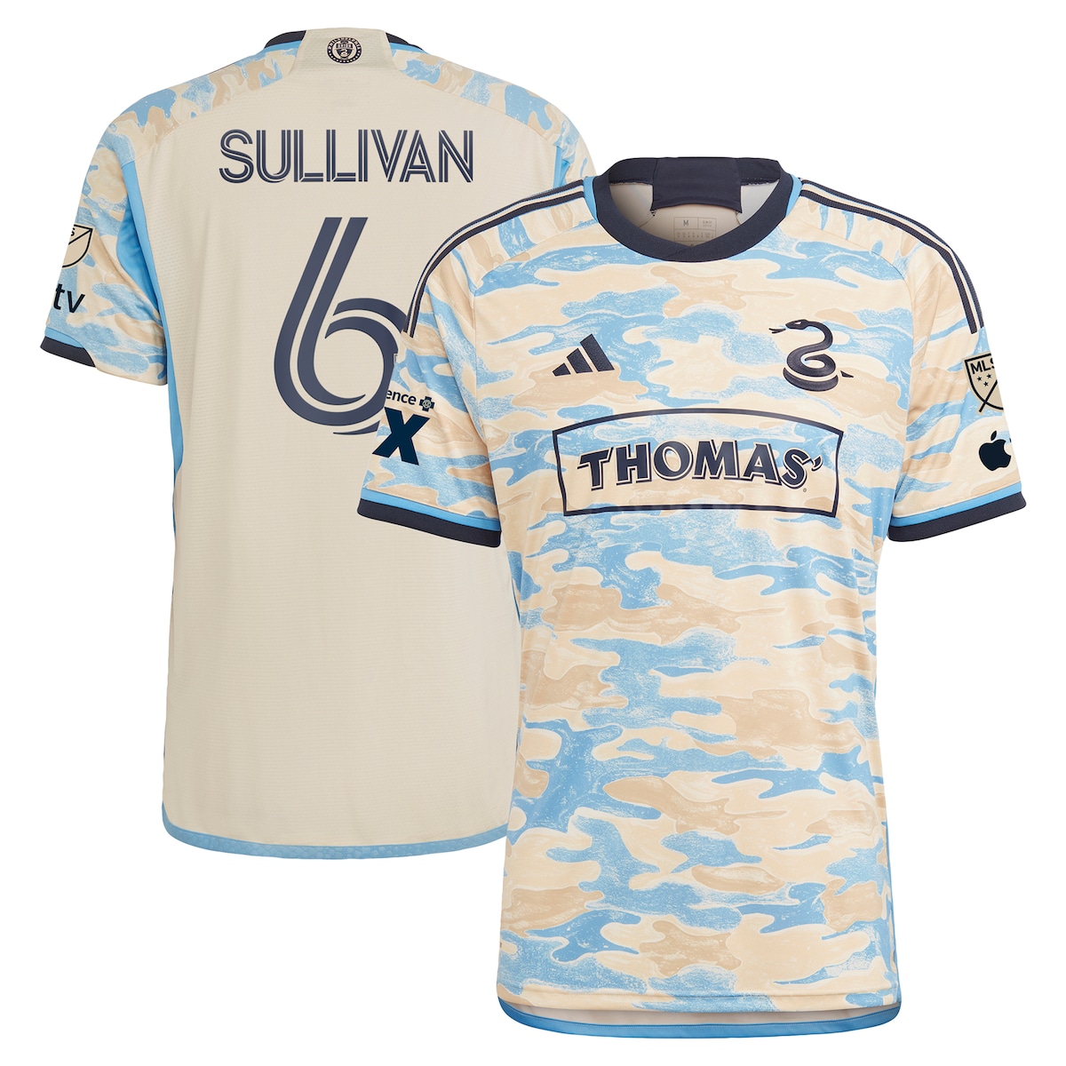 【公式グッズ】MLS ユニオン キャバン・サリバン オーセンティック ユニフォーム Adidas/アディダス メンズ (ADI 2024/25 Men's Authentic Jersey - Player)
