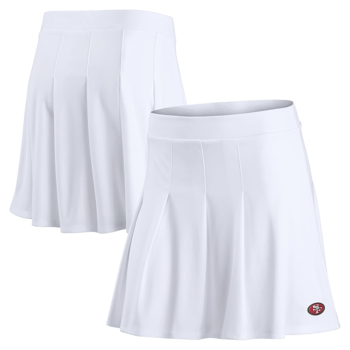 【公式グッズ】NFL 49ers スコート Fanatics/ファナティクス レディース ホワイト (24 Women's Primary Tennis Skort)|Fanatics公式ストア 店