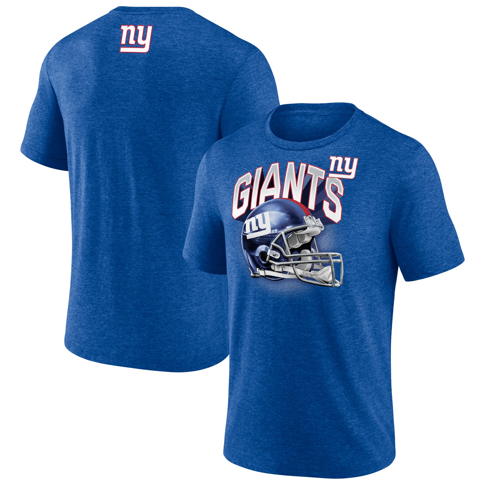 【公式グッズ】NFL ジャイアンツ Tシャツ Fanatics/ファナティクス メンズ ヘザーロイヤル (Men's QVC Tri-Blend End Around SS) 7,659円