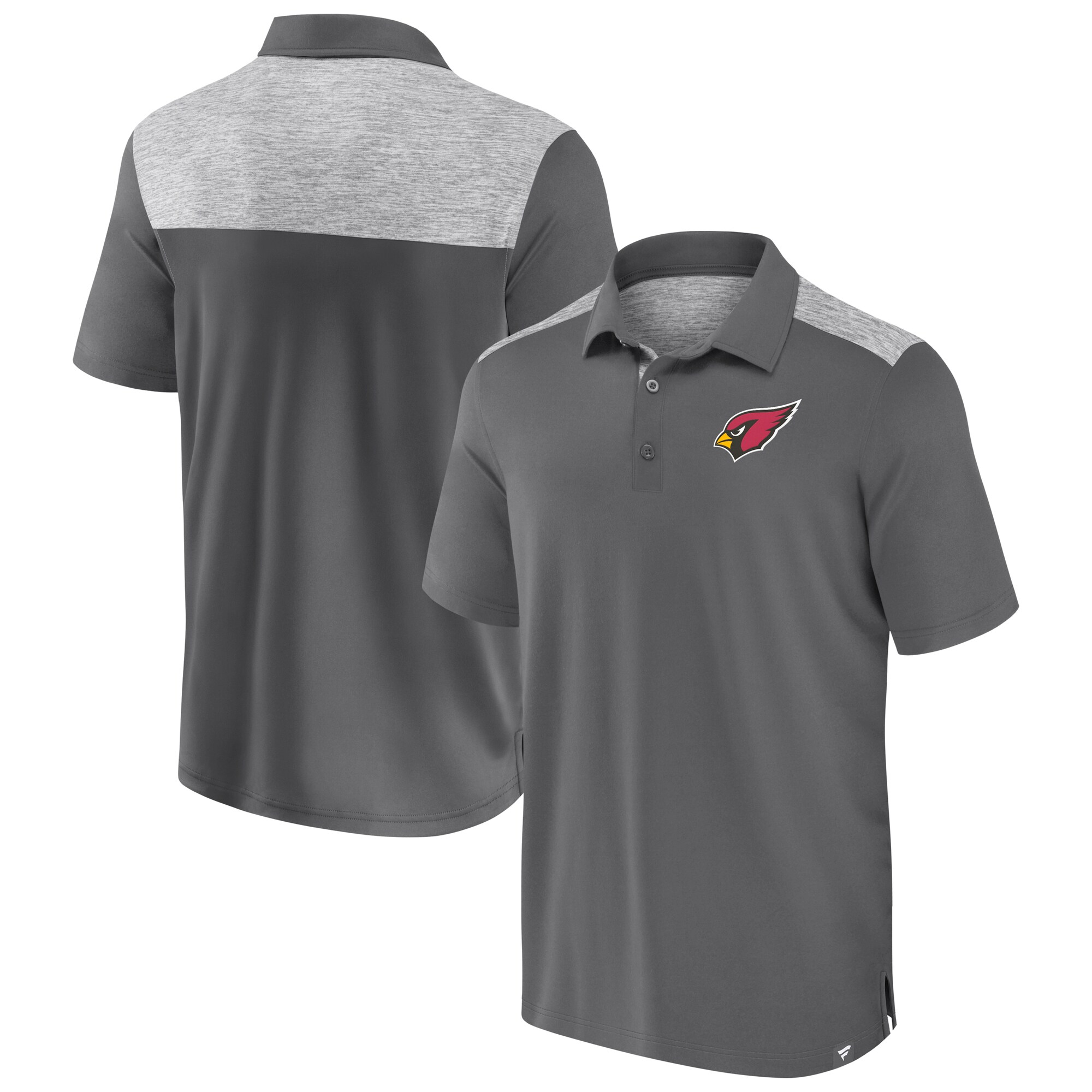 【公式グッズ】NFL カーディナルス ポロシャツ Fanatics/ファナティクス メンズ グレイ (22 NFL Men's Fanatics Branded Long Shot Polo)｜Fanatics公式ストア 店