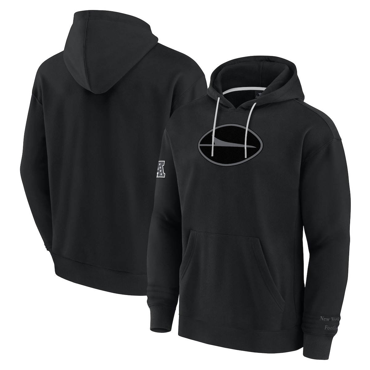 【公式グッズ】NFL ジェッツ フリース パーカー Fanatics/ファナティクス ブラック (24 MENS Elements Signature Fleece POH)｜Fanatics公式ストア 店