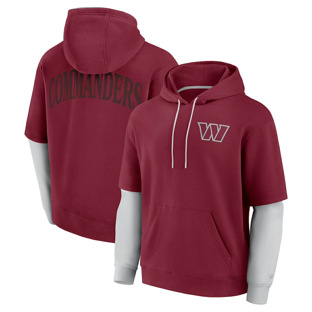 【公式グッズ】NFL コマンダーズ プルオーバー パーカー Fanatics/ファナティクス バーガンディ (24 MENS Elements Signature Cotton POH)｜Fanatics公式ストア 店