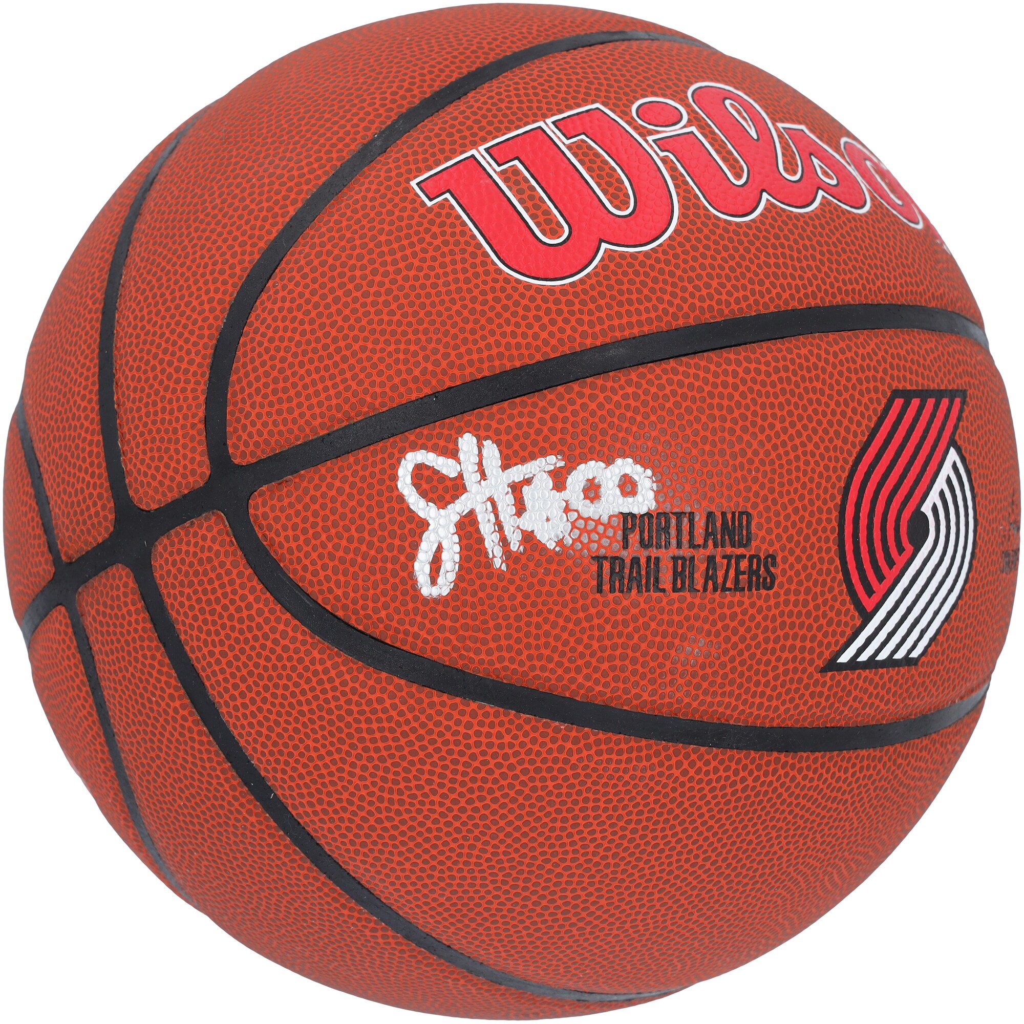 【公式グッズ】NBA トレイルブレイザーズ スクート・ヘンダーソン サイン入り バスケットボール Fanatics Authentic/ファナティクスオーセンティック (AUT BASKETBALL 45113)