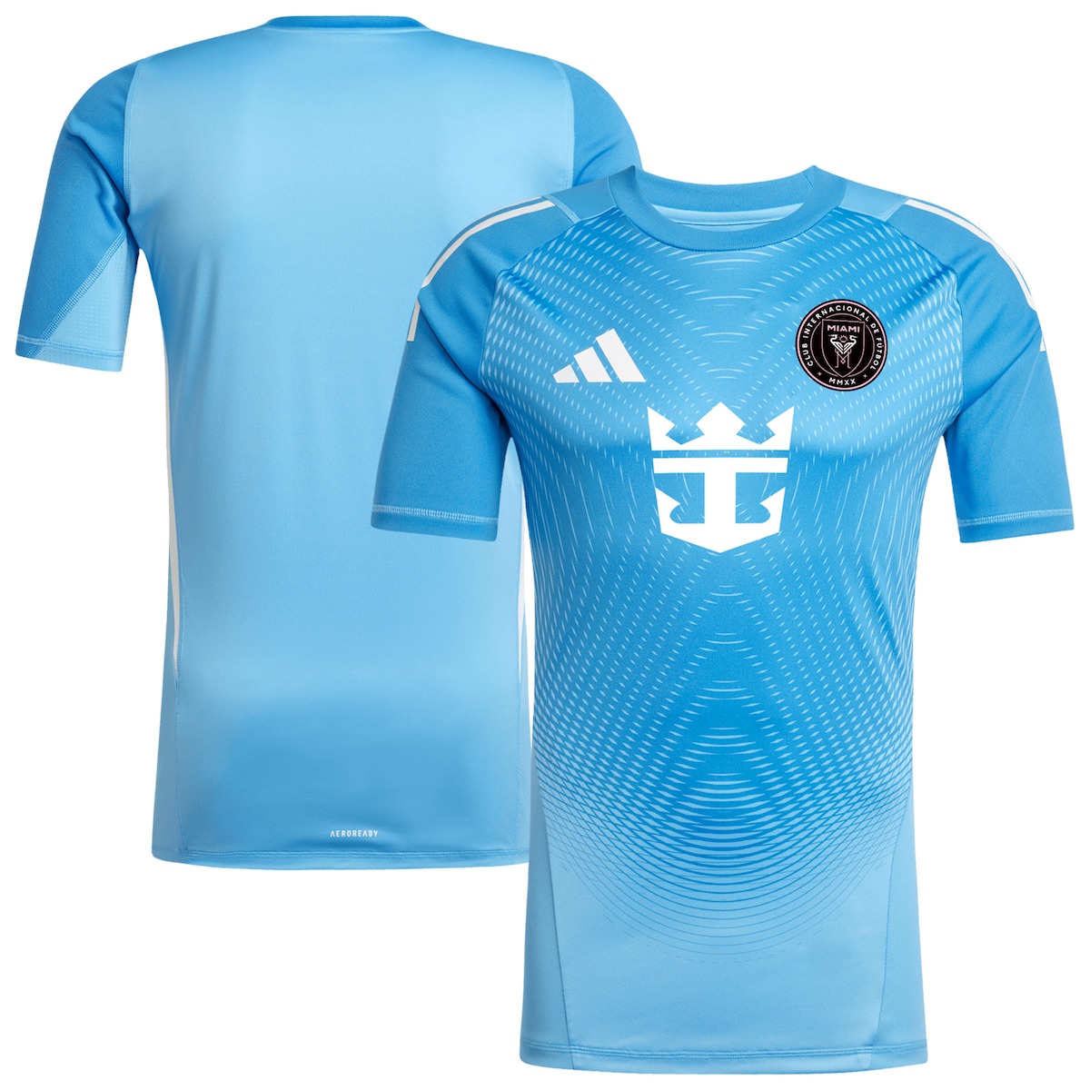 【公式グッズ】MLS インテルマイアミCF ゴールキーパー ユニフォーム Adidas/アディダス メンズ ブルー (ADI Men's 2025 Goalkeeper SS Jersey)｜Fanatics公式ストア 店