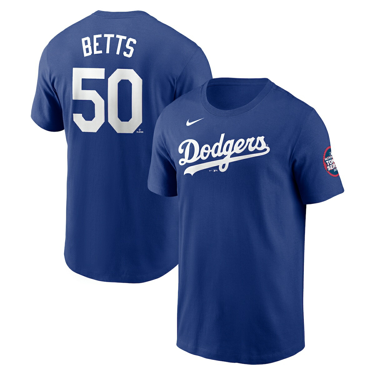 ドジャース　ムーキーベッツ　Tシャツ ＸＬサイズ　新品未使用　東京シリーズ MLB 村上隆 TM/KK コラボ 東京シリーズ 開幕戦 ドジャース