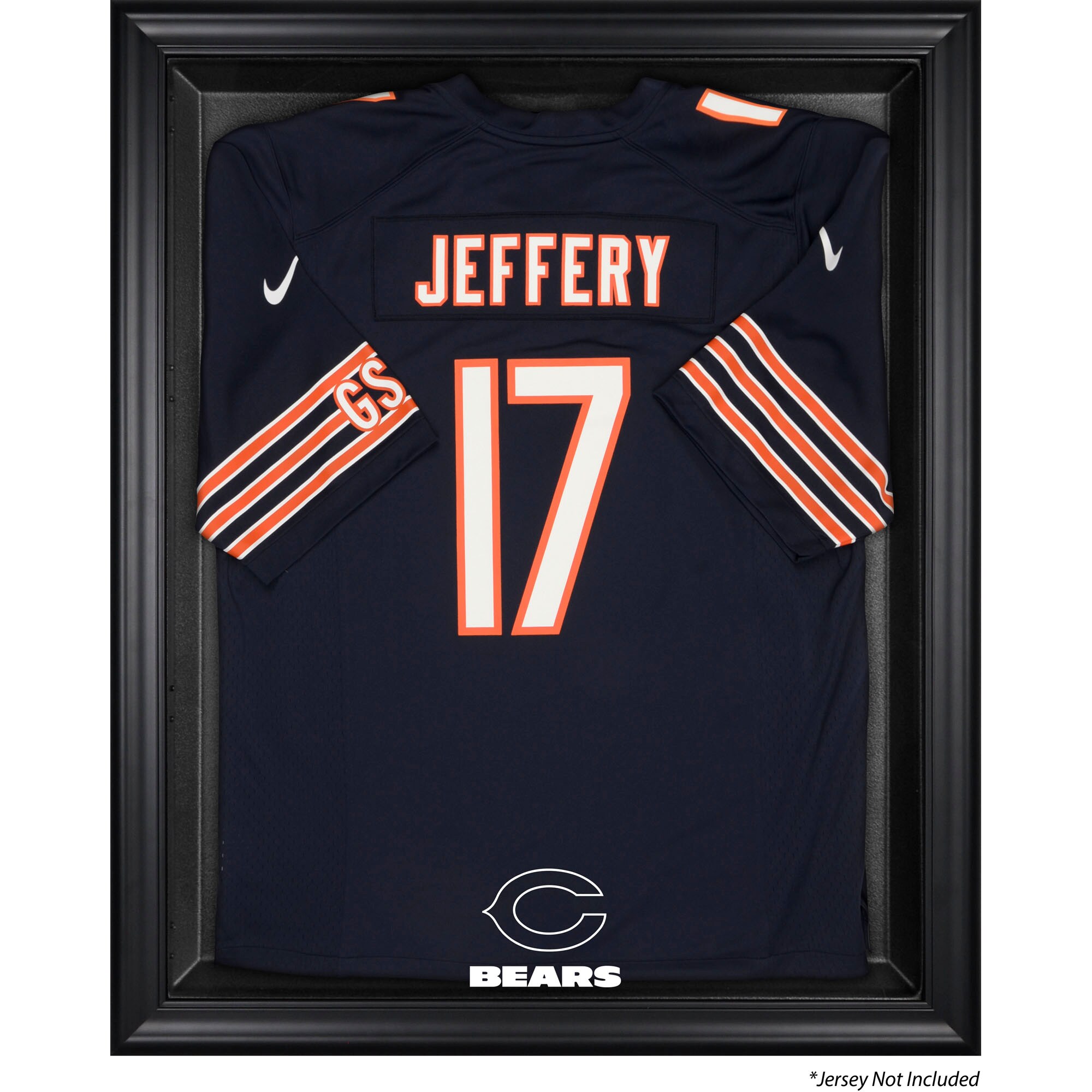 【公式グッズ】NFL ベアーズ コレクタブル用 ユニフォームケース Fanatics Authentic/ファナティクスオーセンティック ブラック (Fr Jersey Display Case)