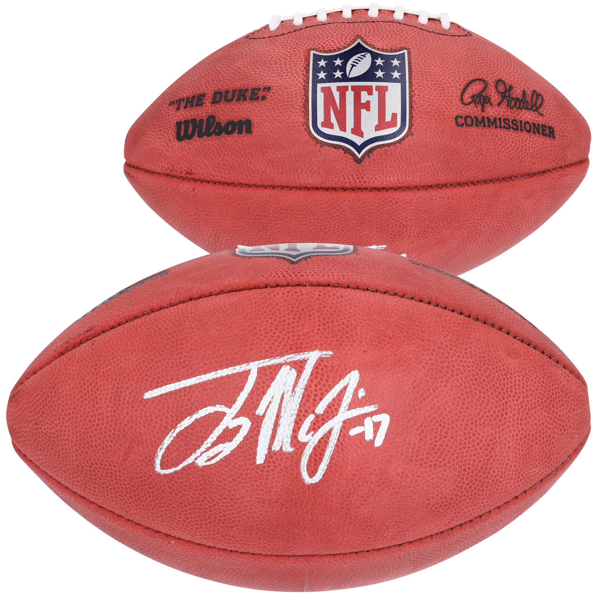 【公式シリアル番号付】NFL コマンダーズ テリー・マクラウリン 直筆サイン フットボール Fanatics Authentic/ファナティクスオーセンティック (AUT FOOTBALL 45020)