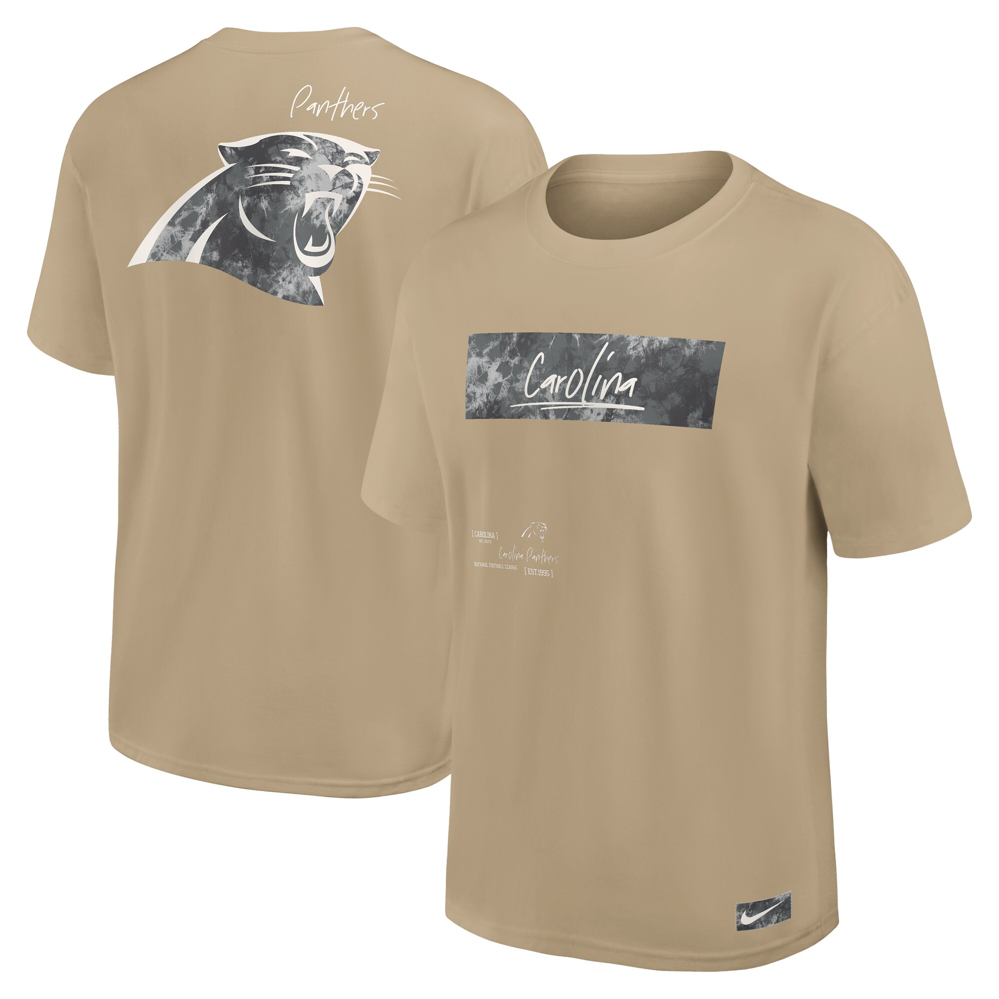 【公式グッズ】NFL パンサーズ Tシャツ Nike/ナイキ メンズ (EX 25 NFL Men's Nike Heavy Max 90 Statement Tee)
