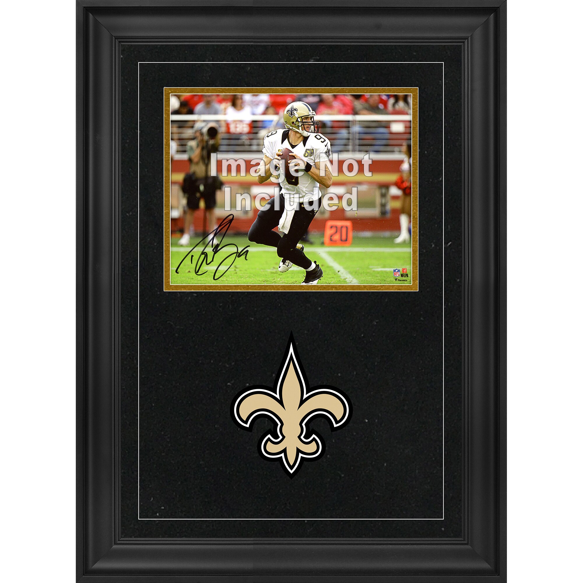 【公式グッズ】NFL セインツ コレクタブル用フォトフレーム Fanatics Authentic/ファナティクスオーセンティック (8x10 Horizontal Photo Frame NFL)
