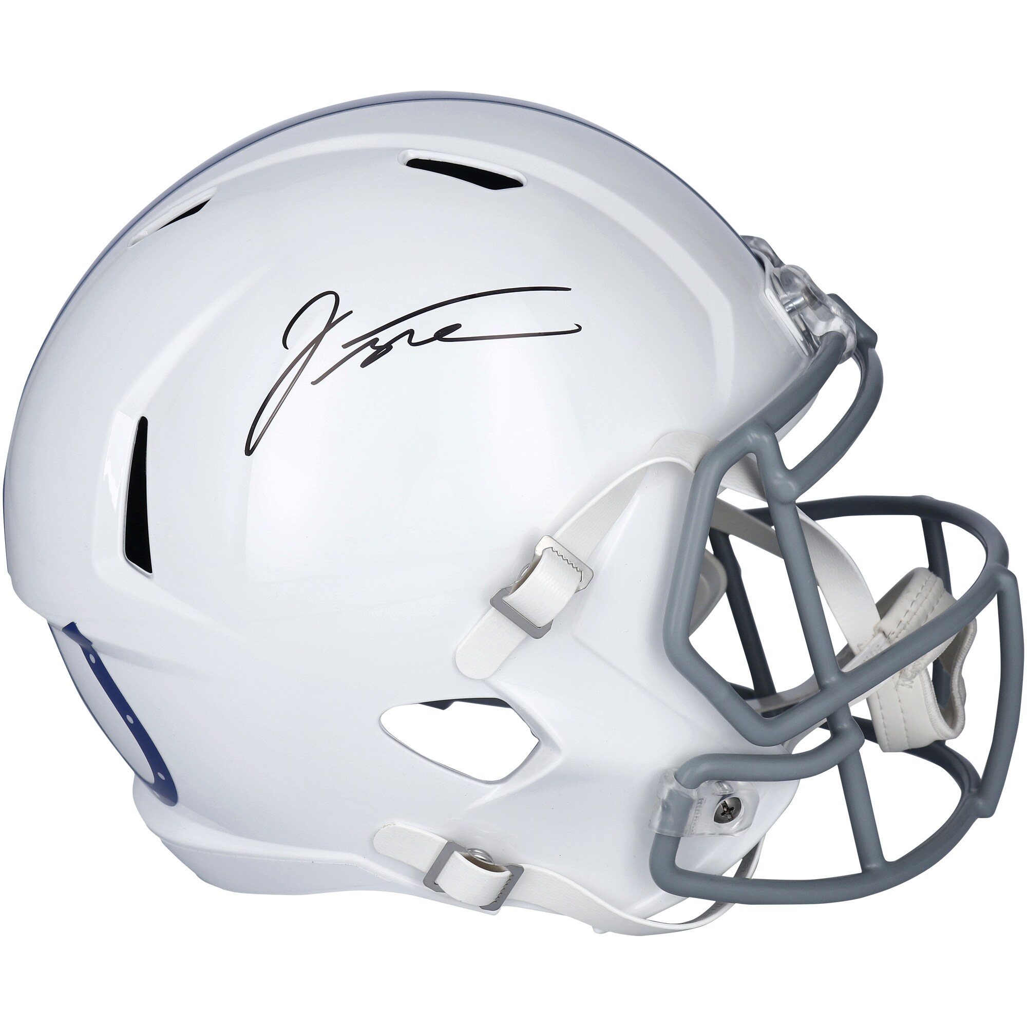 【公式シリアル番号付】NFL コルツ ジョナサン・テイラー 直筆サイン ヘルメット Fanatics Authentic/ファナティクスオーセンティック (AUT REP HELMET 11232021)