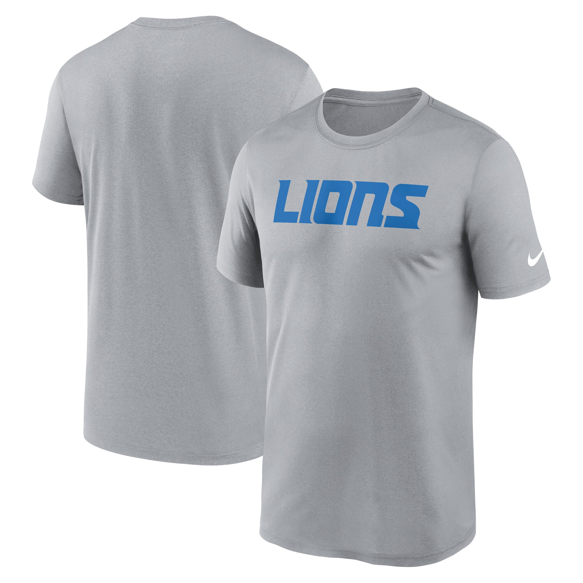 【公式グッズ】NFL ライオンズ Tシャツ Nike/ナイキ メンズ ヘザーグレイ (MENS NFL 24 NIKE PRIMETIME LEGEND WORDMARK TEE)｜Fanatics公式ストア 店