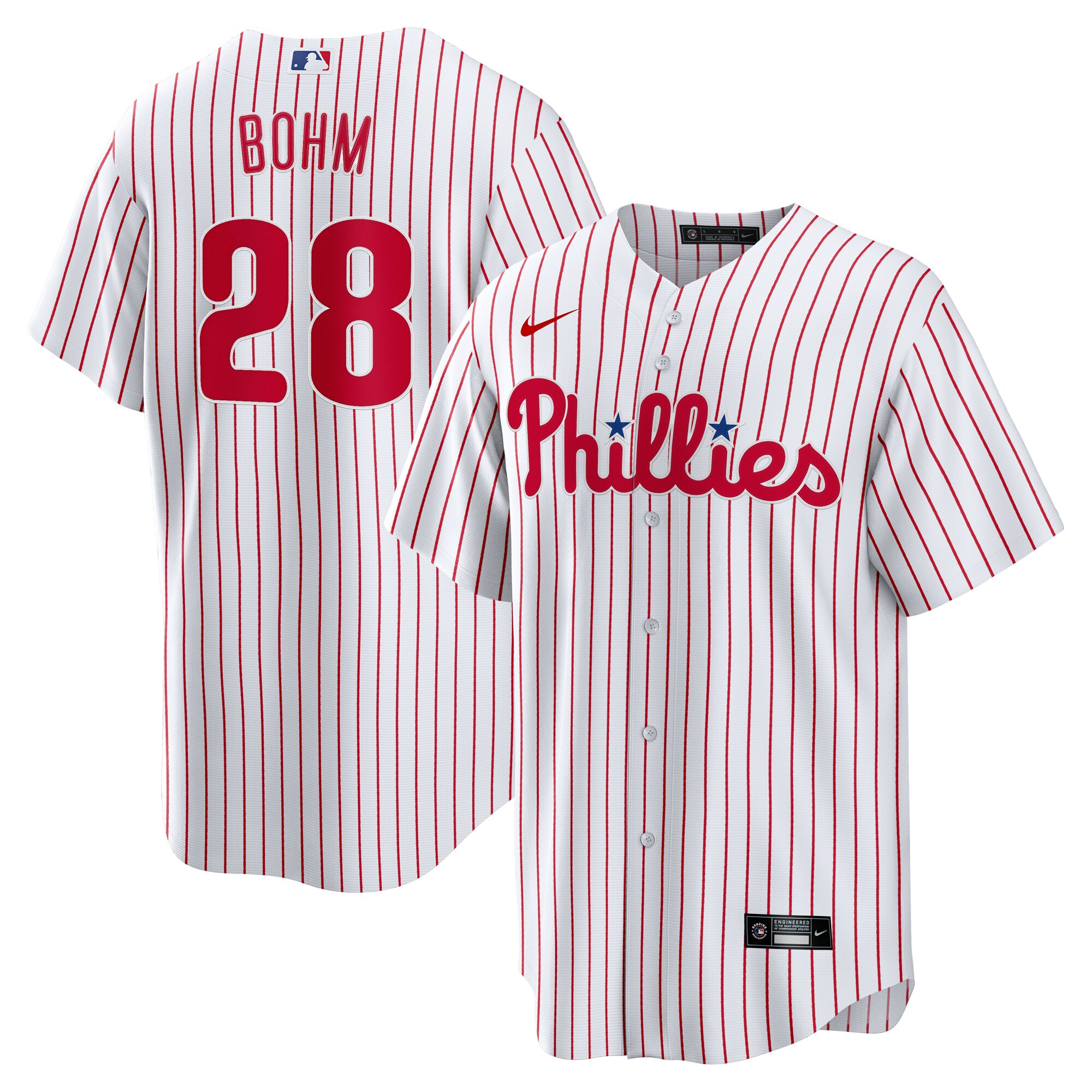 Nike ナイキ MLB 正規品 Phillies フィリーズ ユニフォーム L 楽天市場】【公式グッズ】MLB フィリーズ レプリカ ユニフォーム