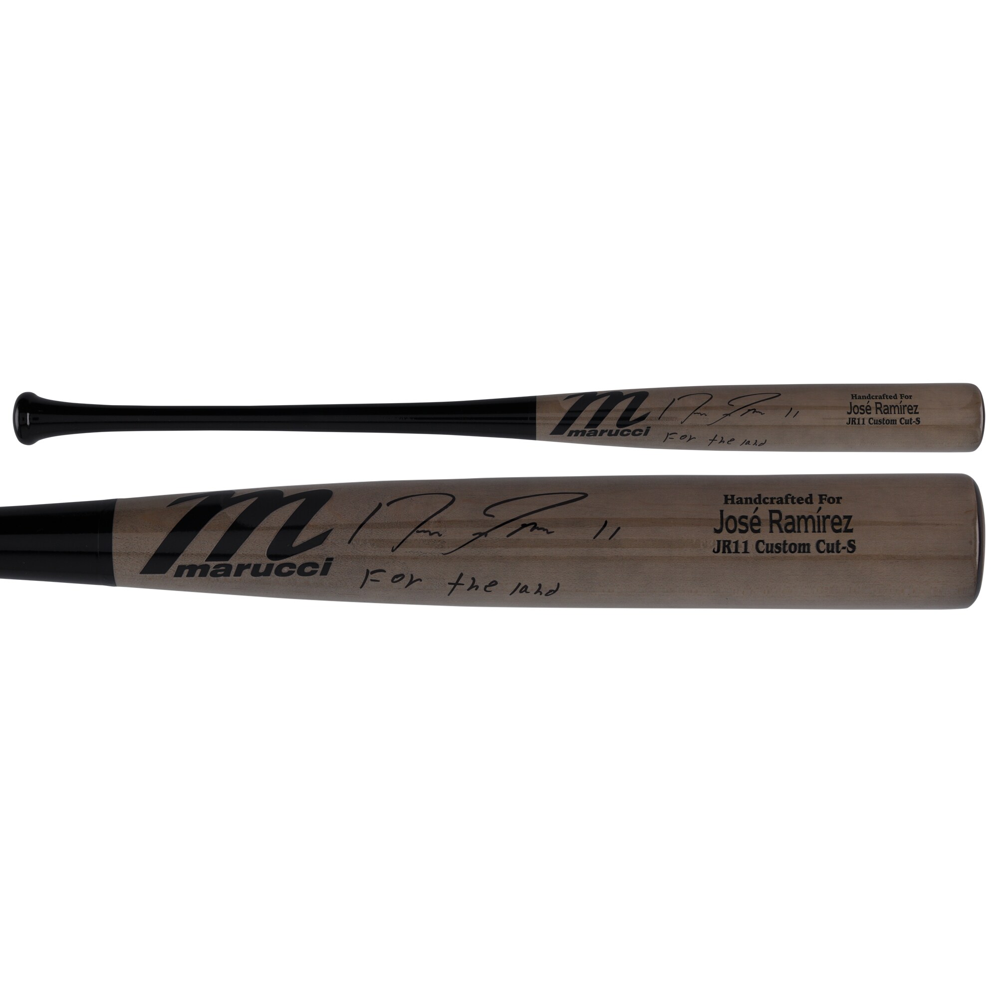【MLB公式ホログラム付】MLB インディアンス ホセ・ラミレス 直筆サイン バット Fanatics（ファナティクス） (AUT BAT 45707)