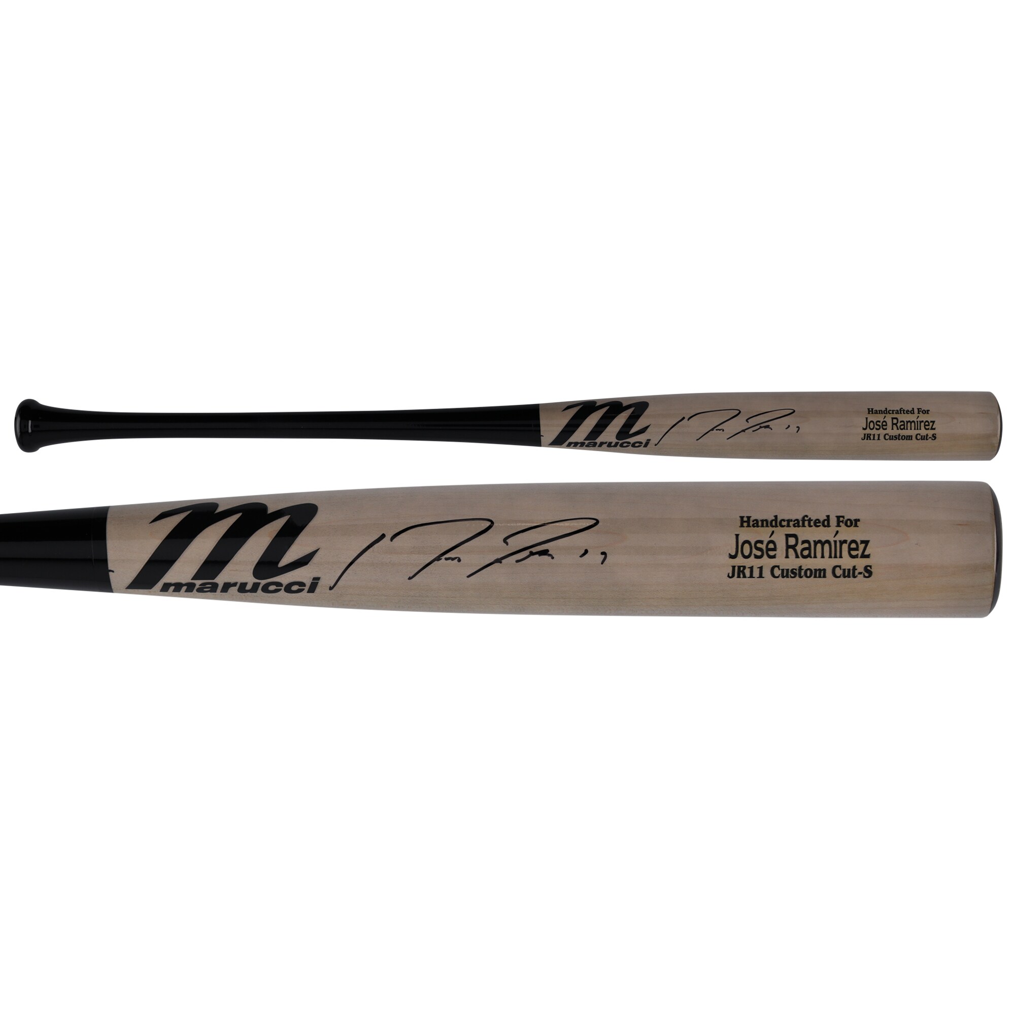 【MLB公式ホログラム付】MLB インディアンス ホセ・ラミレス 直筆サイン バット Fanatics（ファナティクス） (AUT BAT 45707)