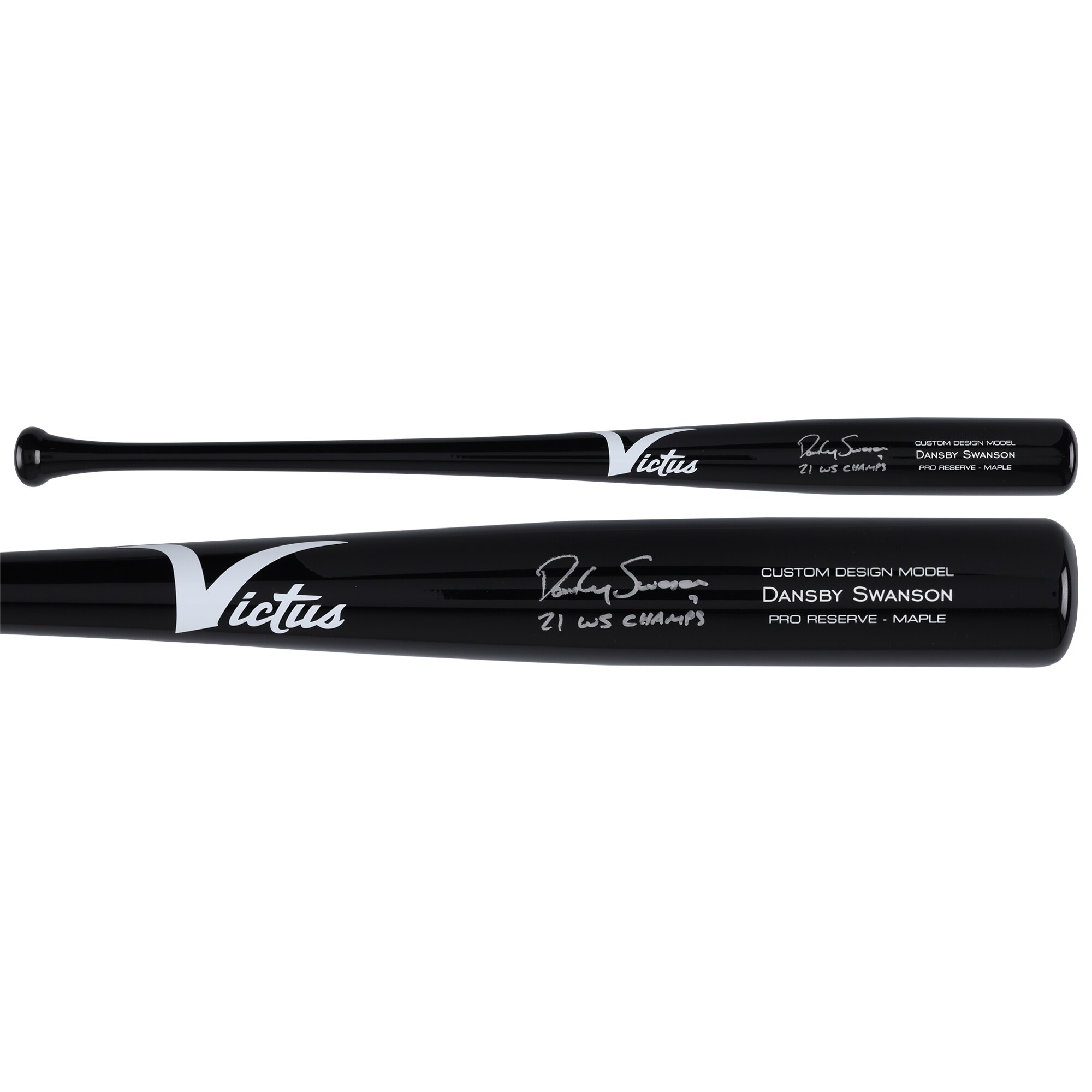 【MLB公式ホログラム付】MLB ブレーブス ダンズビー・スワンソン 直筆サイン バット Fanatics（ファナティクス） (AUT BAT 45726)