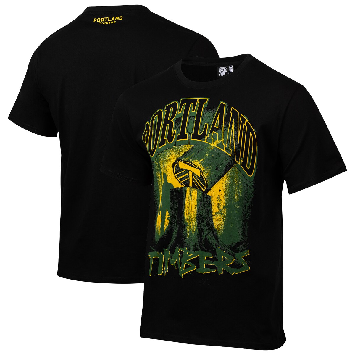 【公式グッズ】MLS ティンバーズ Tシャツ Sport Design Sweden メンズ ブラック (SDS S25 Men's Vintage 90's Relaxed Tee)