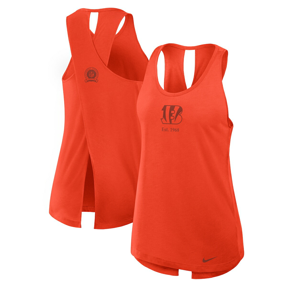【公式グッズ】NFL ベンガルズ タンクトップ Nike/ナイキ レディース オレンジ (25 Women's Nike Glory Dri-Fit Tank)｜Fanatics公式ストア 店 9,349円