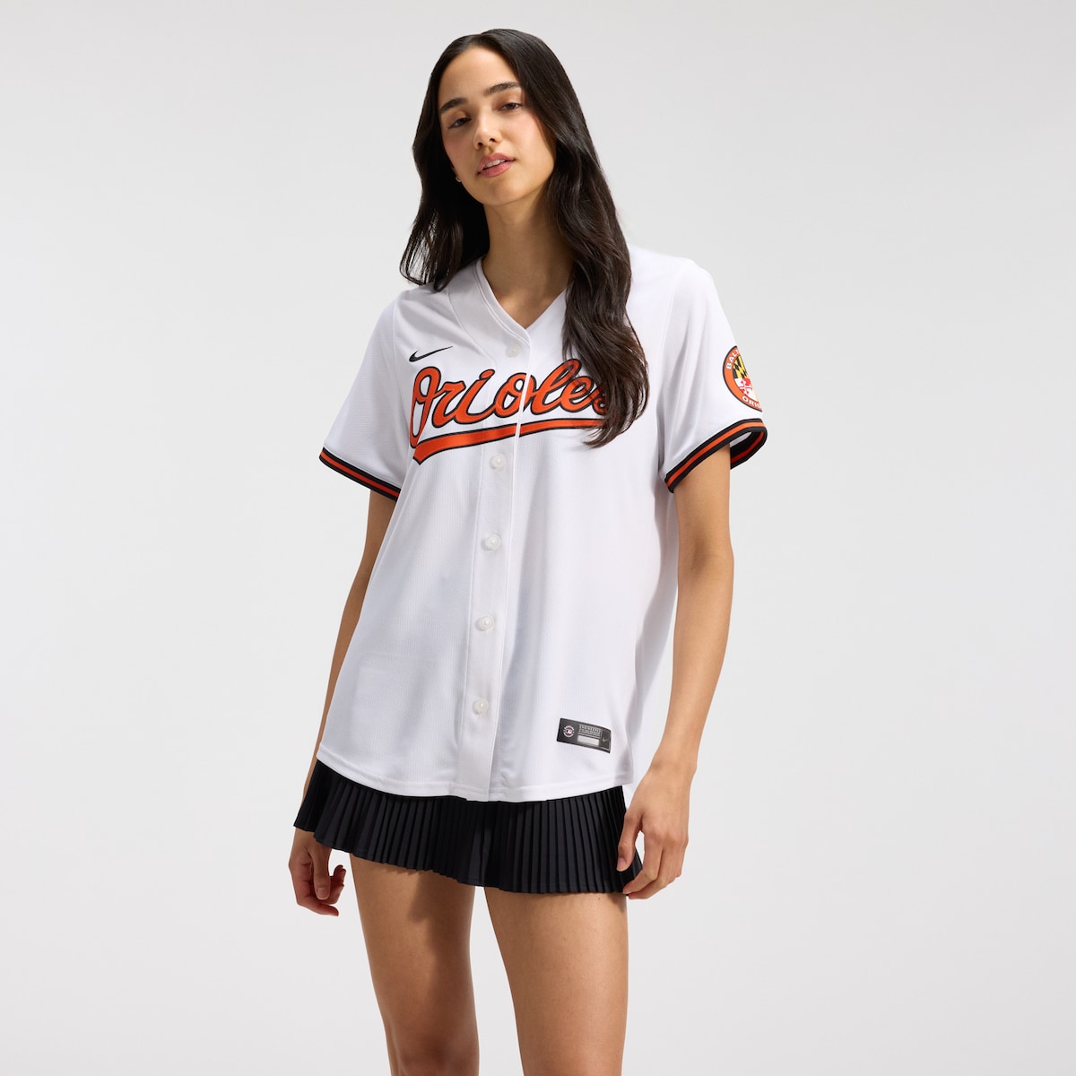 【公式グッズ】MLB オリオールズ ユニフォーム Nike/ナイキ レディース ホワイト (2025 Women's Limited Blank Jerseys)|Fanatics公式ストア 店