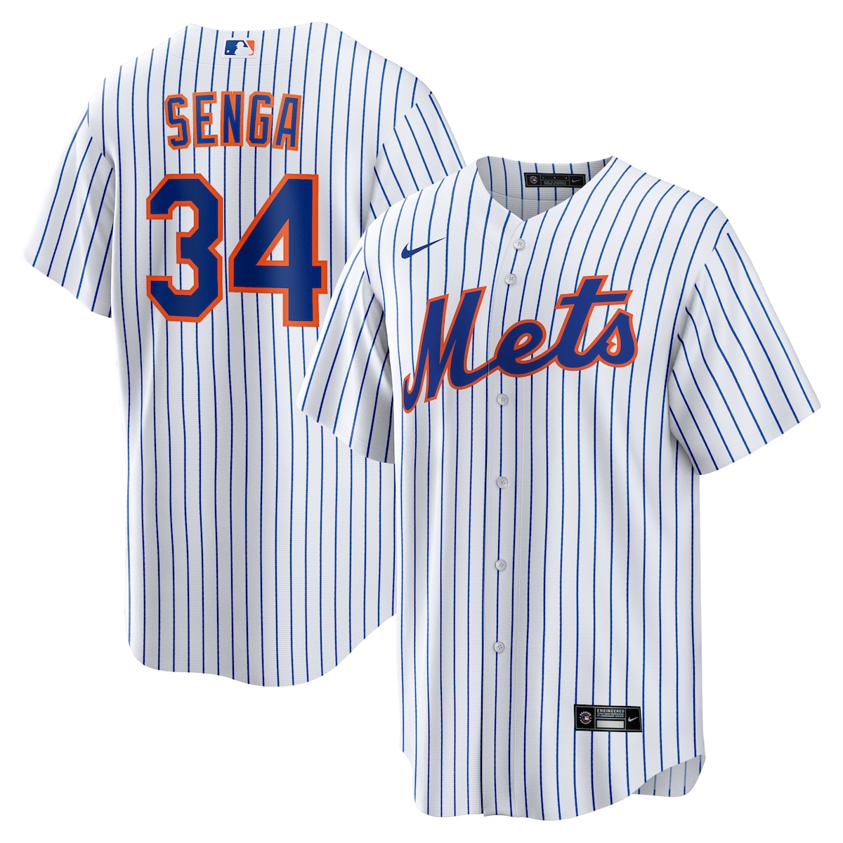 【公式グッズ】MLB メッツ 千賀 滉大 ユニフォーム Nike/ナイキ メンズ ホワイト (Men's Nike 1.0 Replica Player Jersey)
