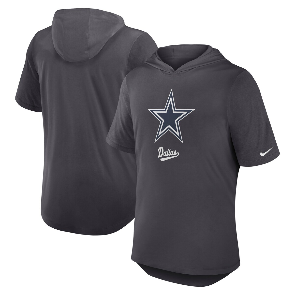 【公式グッズ】NFL カウボーイズ Tシャツ Nike/ナイキ メンズ アンスラサイト (Mens Nike SP25 SS HOODIE TOP)