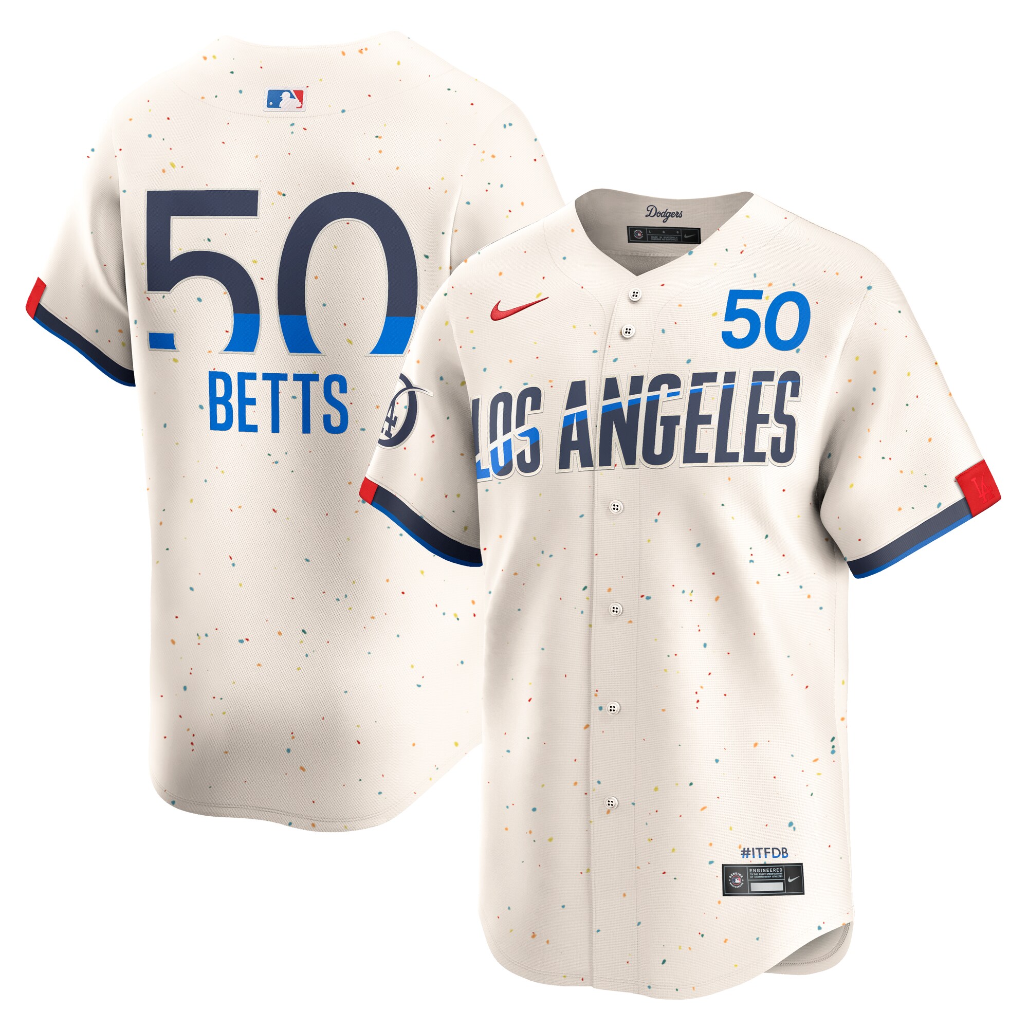 NIKE - ムーキーベッツ　ホームレプリカユニフォーム　ドジャース MLB公式 楽天市場】【公式グッズ】MLB ドジャース ムーキー・ベッツ