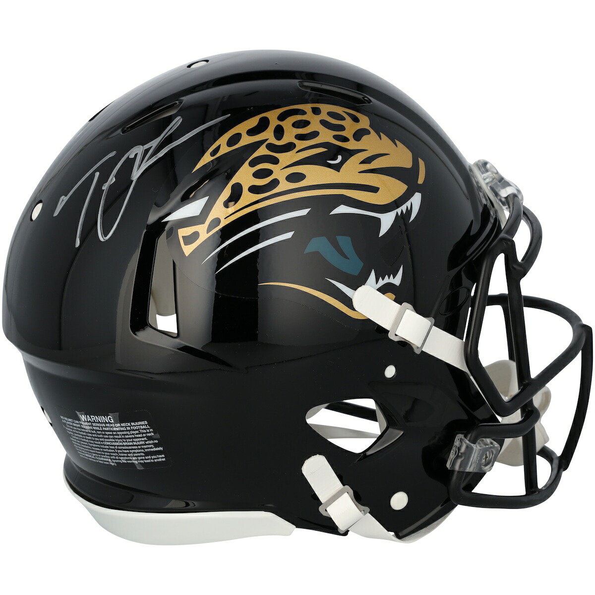 【公式シリアル番号付】NFL ジャガーズ トレバー・ローレンス 直筆サイン入り ヘルメット Fanatics Authentic/ファナティクスオーセンティック (AUT PRO HELMET 45779)｜Fanatics公式ストア 店