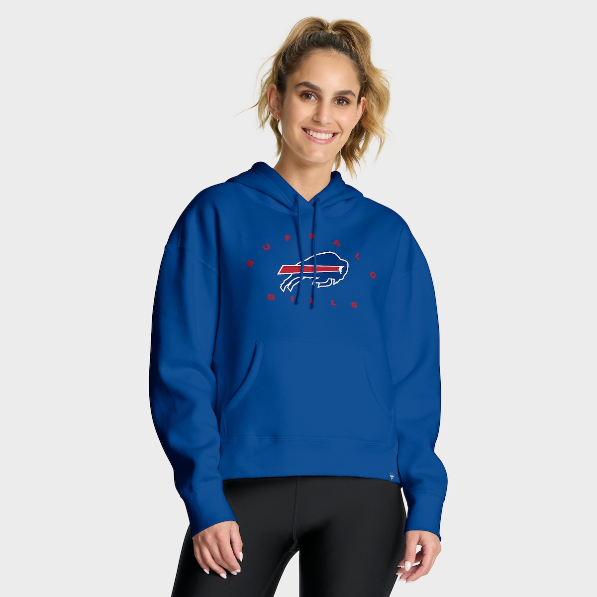 【公式グッズ】NFL ビルズ プルオーバーパーカー Fanatics/ファナティクス レディース ロイヤル (NFL Womens Redzone Eligible Receiver Legacy Fleece POH - R)｜Fanatics公式ストア 店 12,779円