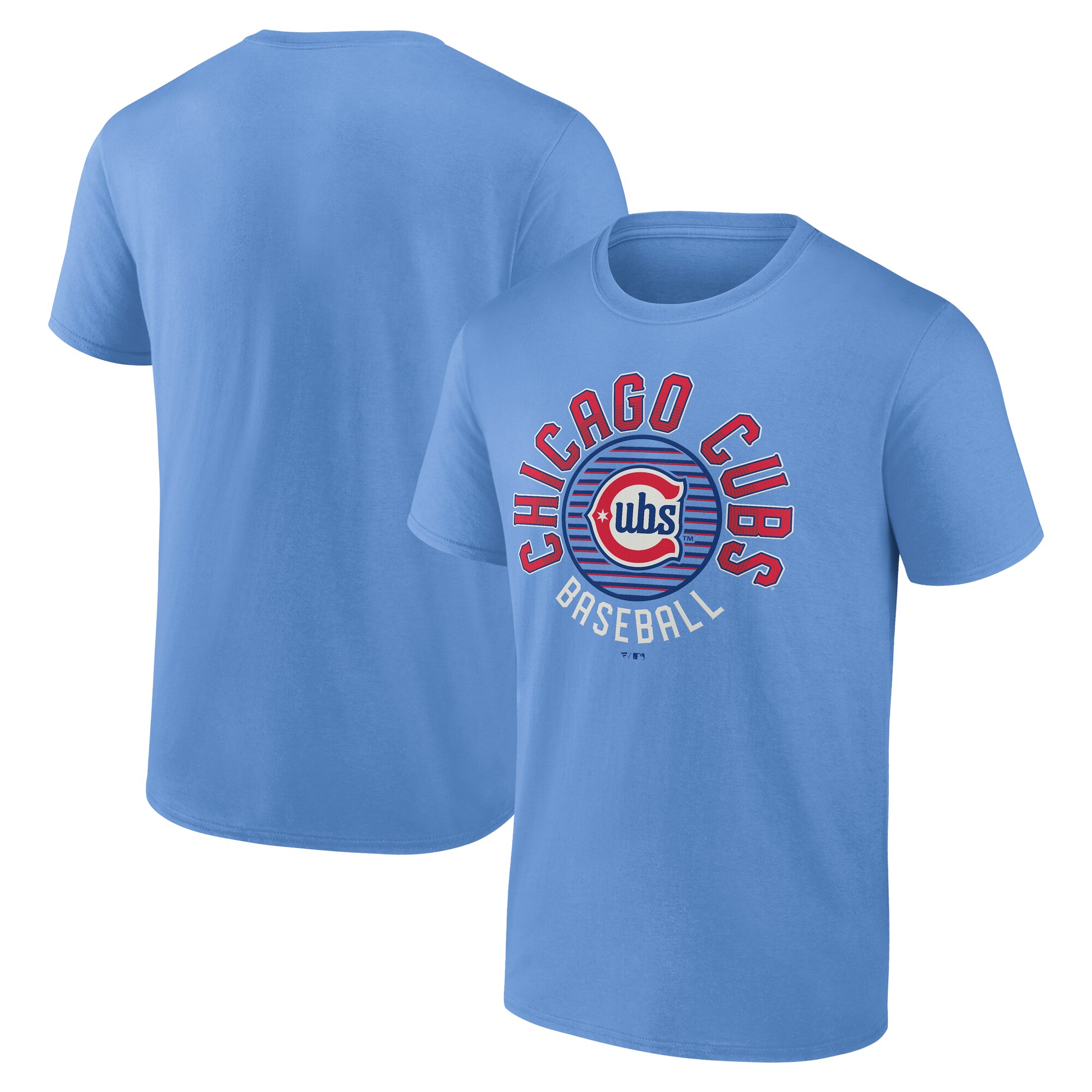 【公式グッズ】MLB カブス Tシャツ Fanatics/ファナティクス メンズ ライトブルー (Cubs Alt Logo Tee)