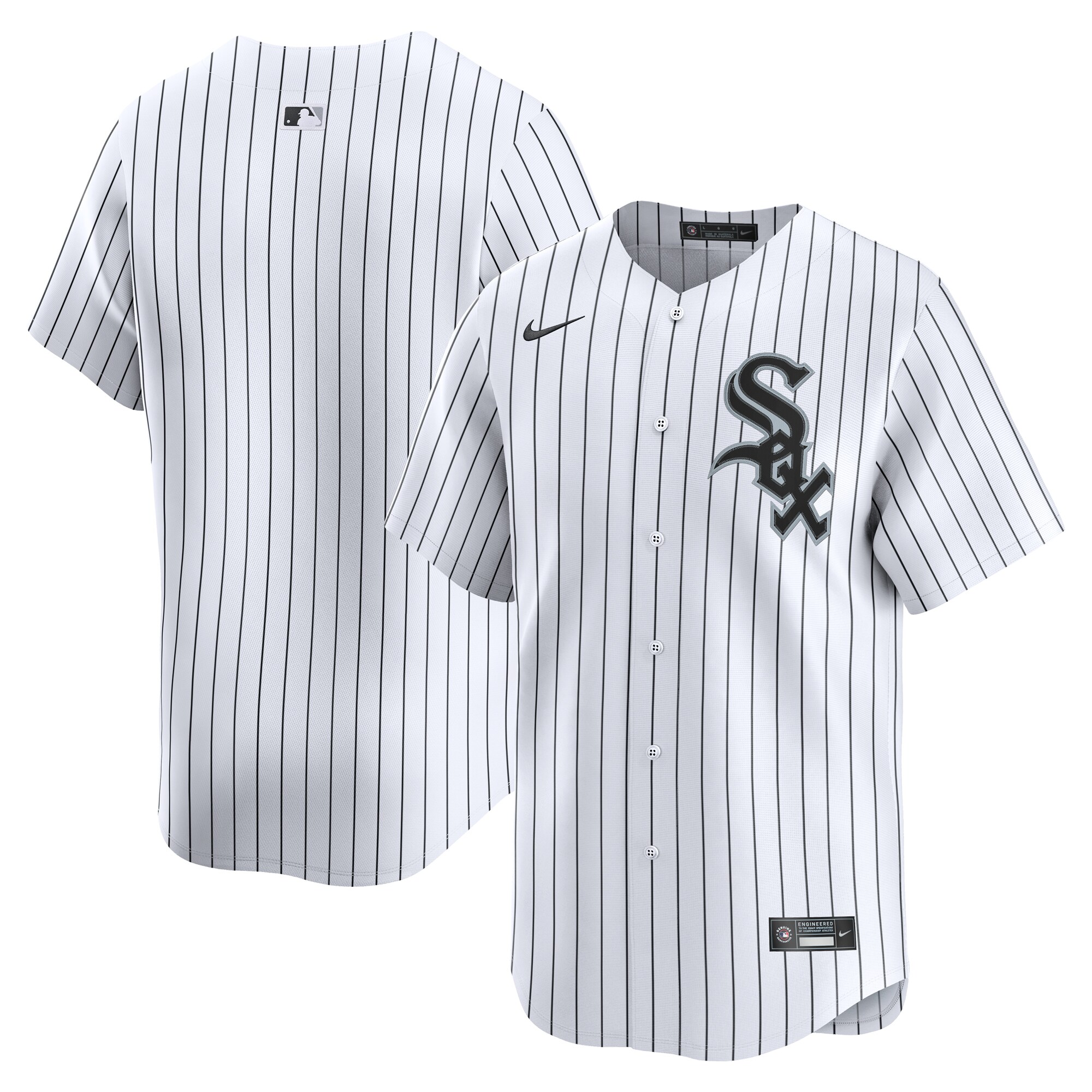 【公式グッズ】MLB ホワイトソックス ユニフォーム Nike/ナイキ キッズサイズ ホワイト (2025 Youth Limited Blank Jerseys)
