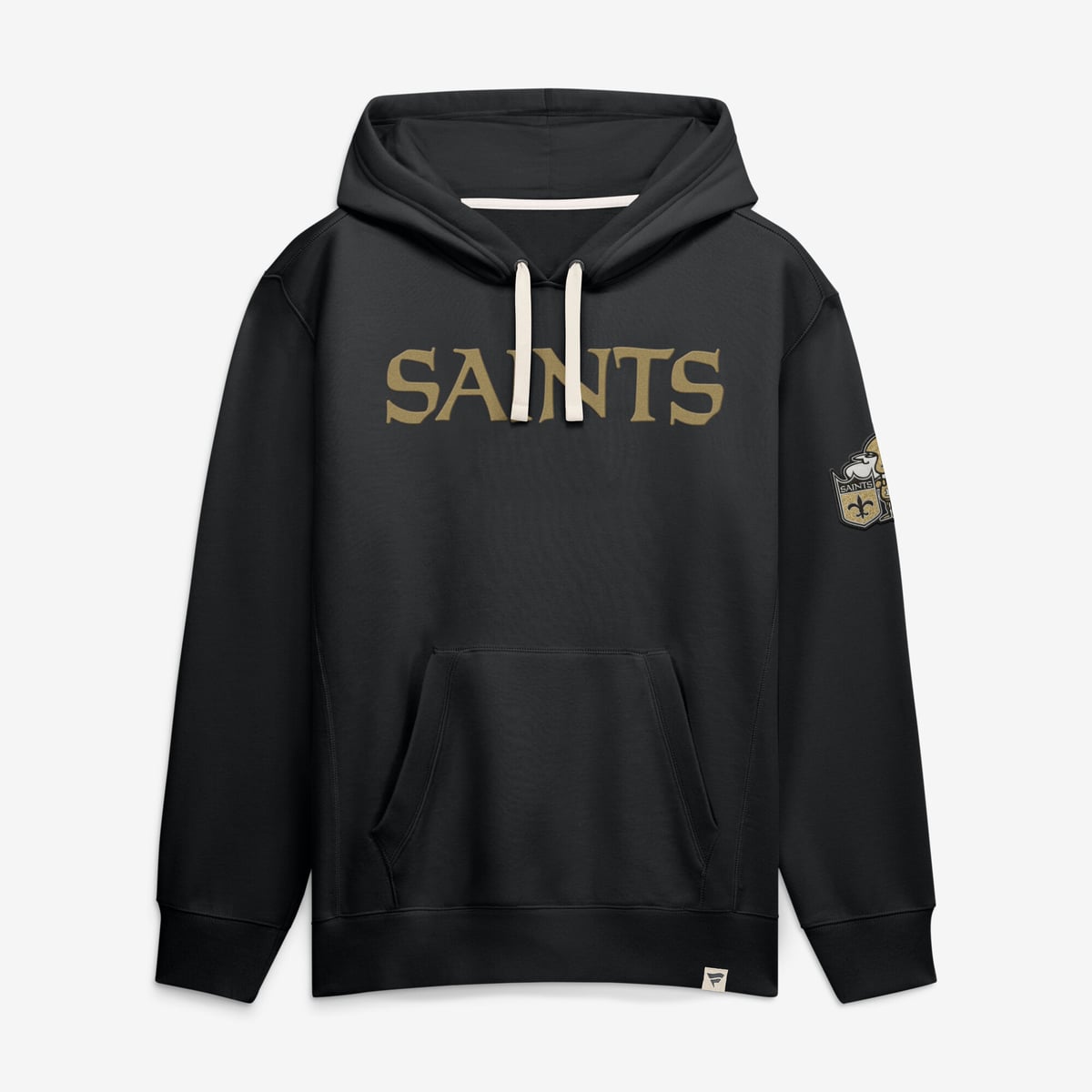 【公式グッズ】NFL セインツ プルオーバーパーカー Fanatics/ファナティクス メンズ ブラック (FANATICS NEW HORIZONS HERITAGE FLEECE POH)｜Fanatics公式ストア 店