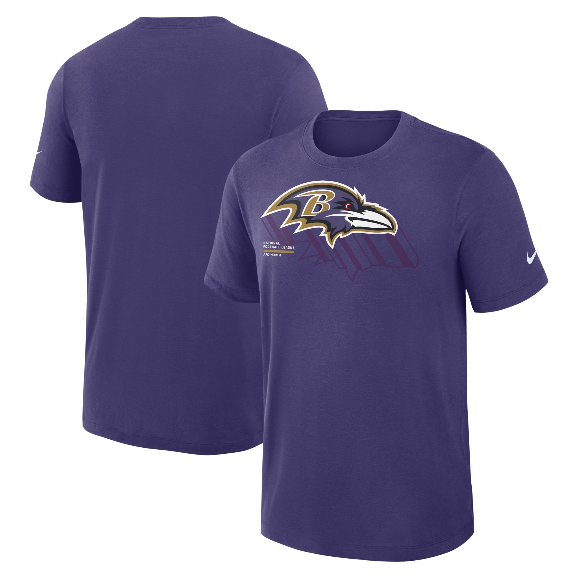 【公式グッズ】NFL レイブンズ Tシャツ Nike/ナイキ メンズ パープル (25 Men's Nike Primetime Slub SST - R)｜Fanatics公式ストア 店