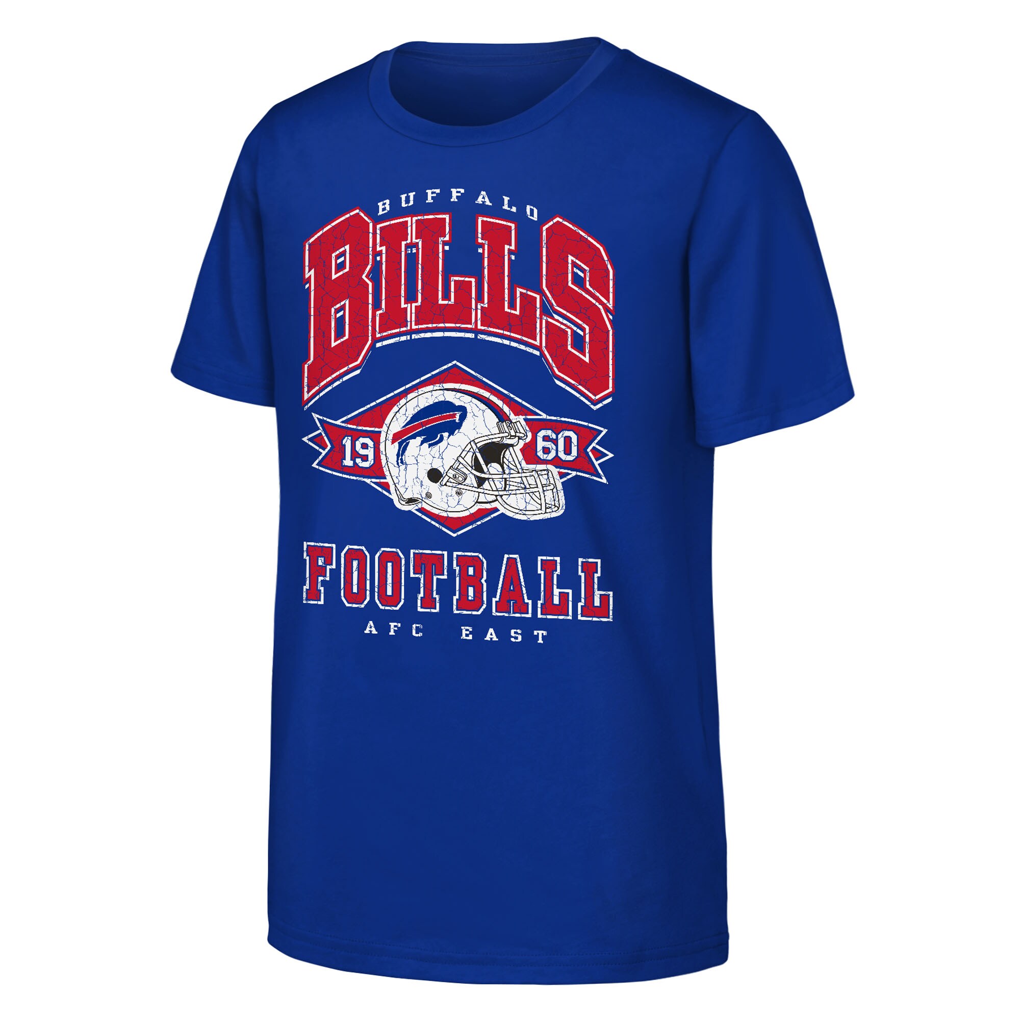 【公式グッズ】NFL ビルズ Tシャツ Outerstuff キッズサイズ ロイヤルブルー (NFL Youth Kick Off SST - R)