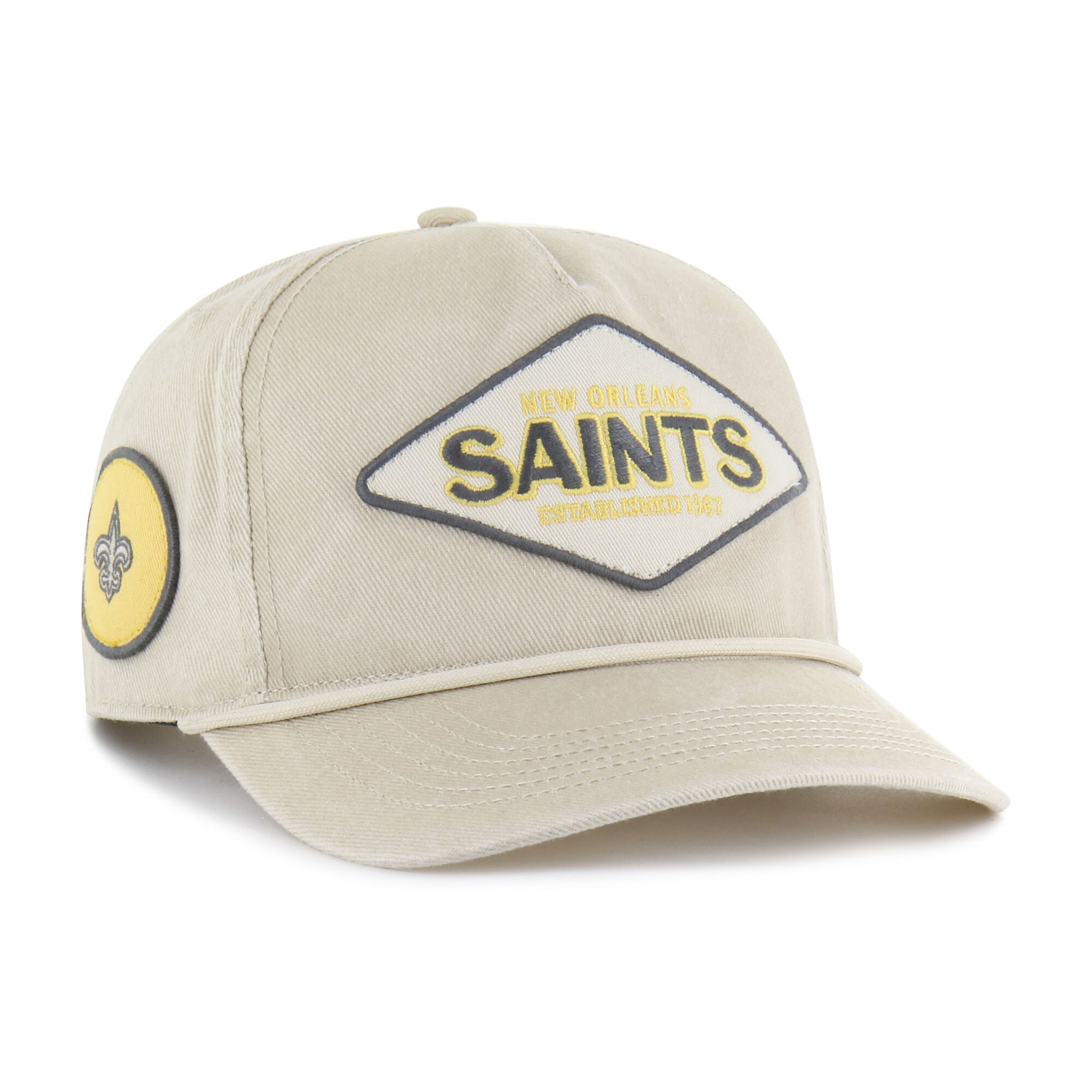 【公式グッズ】NFL セインツ アジャスタブルキャップ '47/フォーティーセブン メンズ カーキ (NFL Cairn Unstructured Hitch)｜Fanatics公式ストア 店