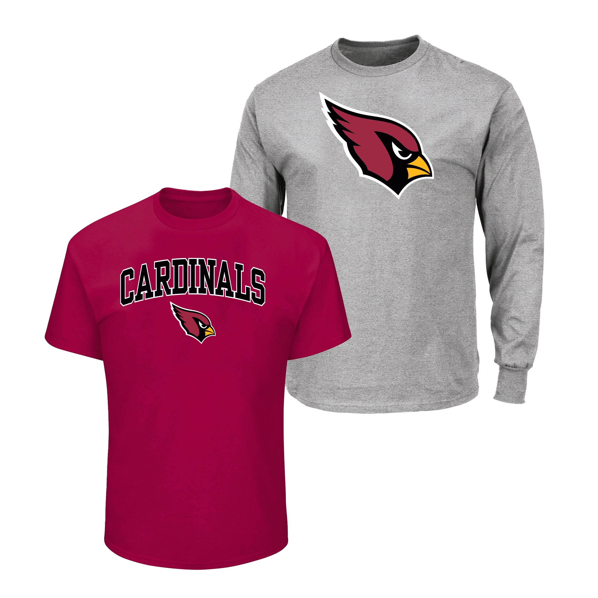 【公式グッズ】NFL カーディナルス Tシャツセット Fanatics/ファナティクス メンズ カージナルレッド (Men's B&T SS/LS Tee Combo)｜Fanatics公式ストア 店
