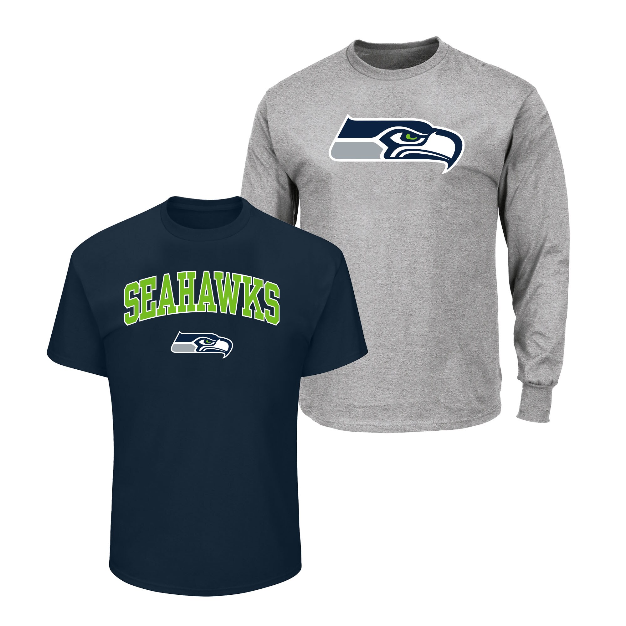 【公式グッズ】NFL シーホークス Tシャツセット Fanatics/ファナティクス メンズ ネイビー (Men's B&T SS/LS Tee Combo) 12,588円
