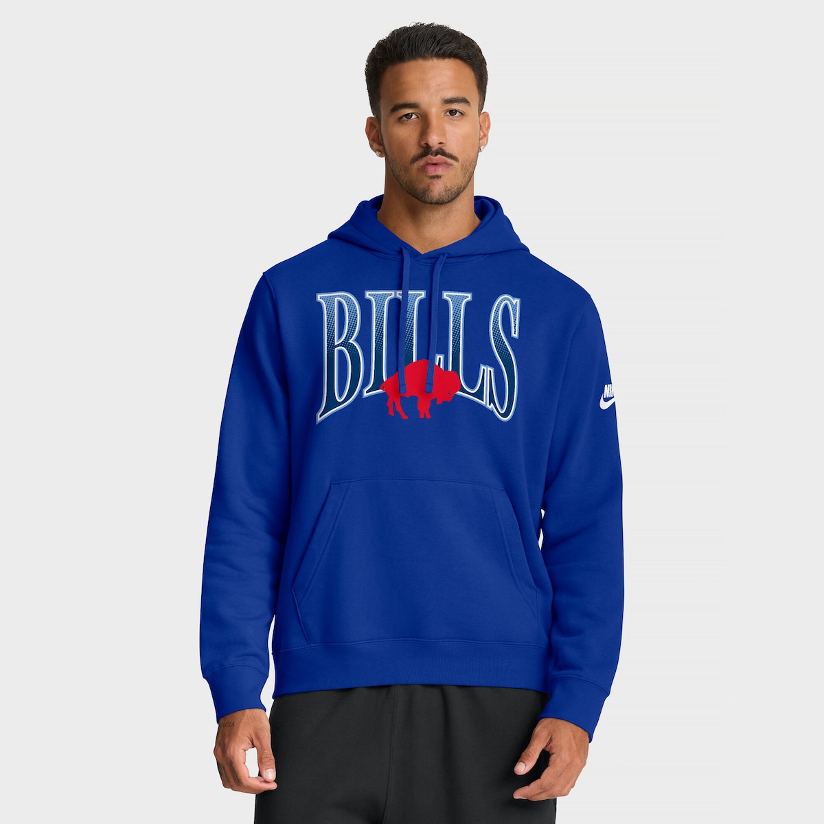 【公式グッズ】NFL ビルズ フリース パーカー Nike/ナイキ メンズ ロイヤルブルー (25 Men's Nike Rewind Club Fleece Pullover Hoodie)|Fanatics公式ストア 店