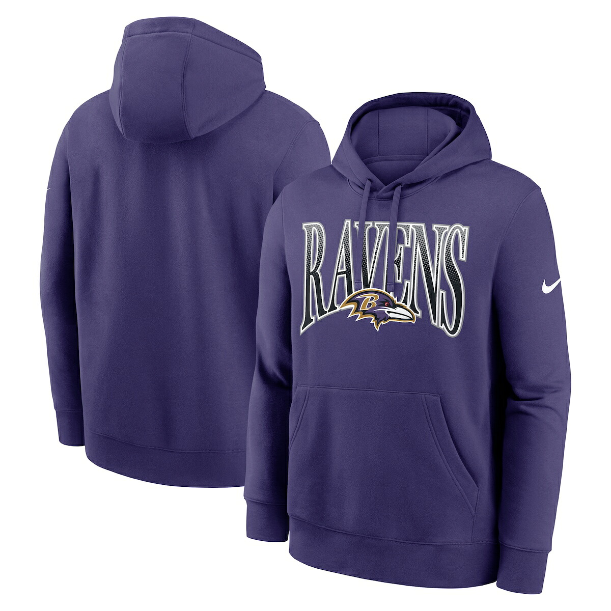 【公式グッズ】NFL レイブンズ フリース パーカー Nike/ナイキ メンズ パープル (25 Men's Nike Rewind Club Fleece Pullover Hoodie) 12,717円