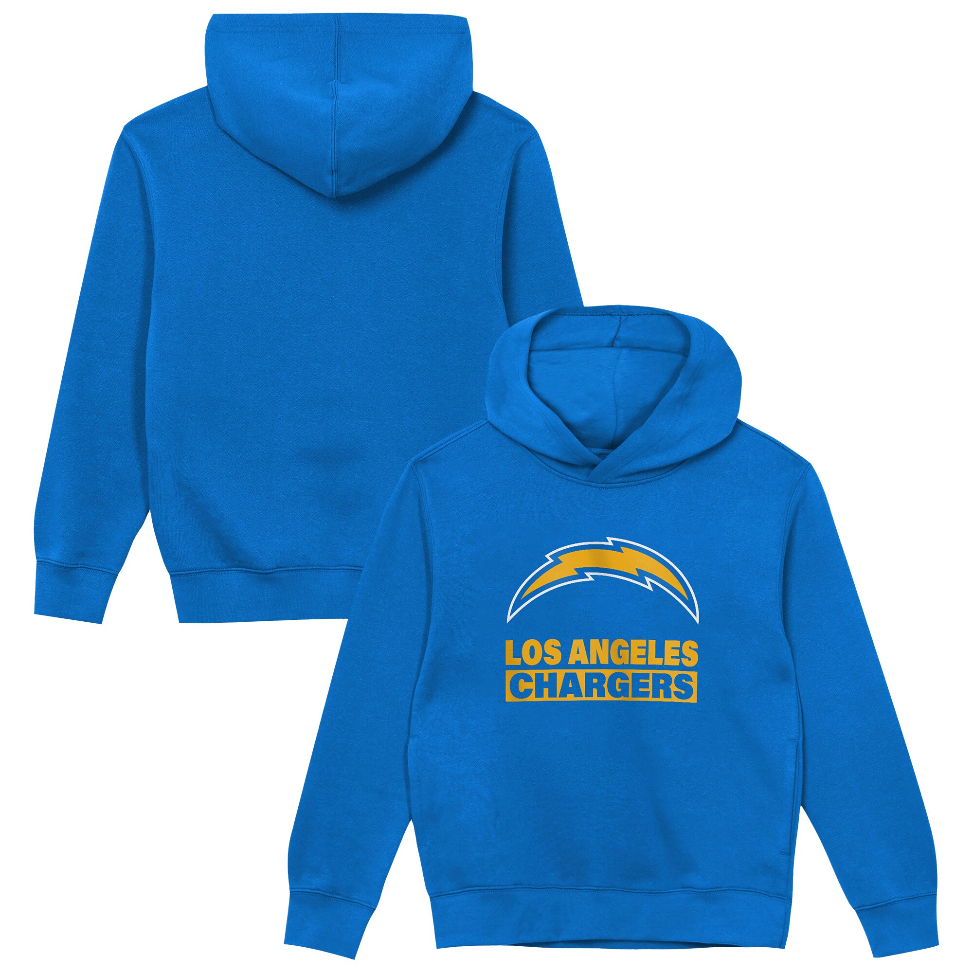 【公式グッズ】NFL チャージャーズ パーカー Outerstuff トドラー・幼児サイズ ブルー (25 NFL PRB Toddler Back to Basics POH)