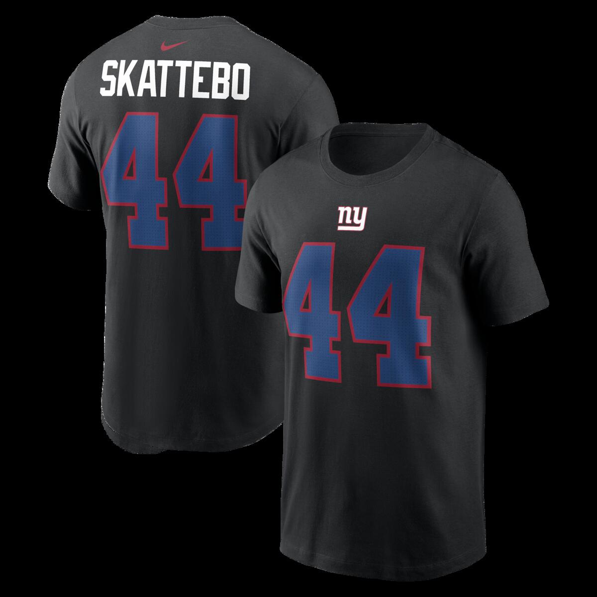 【公式グッズ】NFL ジャイアンツ キャメロン・スカッテボ ネーム&ナンバー Tシャツ Nike/ナイキ メンズ ブラック (25 Men's NFL Nike Player N&N Tee) 10,370円