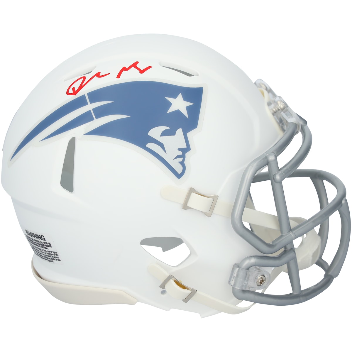 【公式シリアル番号付き】NFL ペイトリオッツ ドレイク・メイ 直筆サイン入り ミニヘルメット Fanatics Authentic/ファナティクスオーセンティック (AUT MINI HELMET 45953)｜Fanatics公式ストア 店 52,106円
