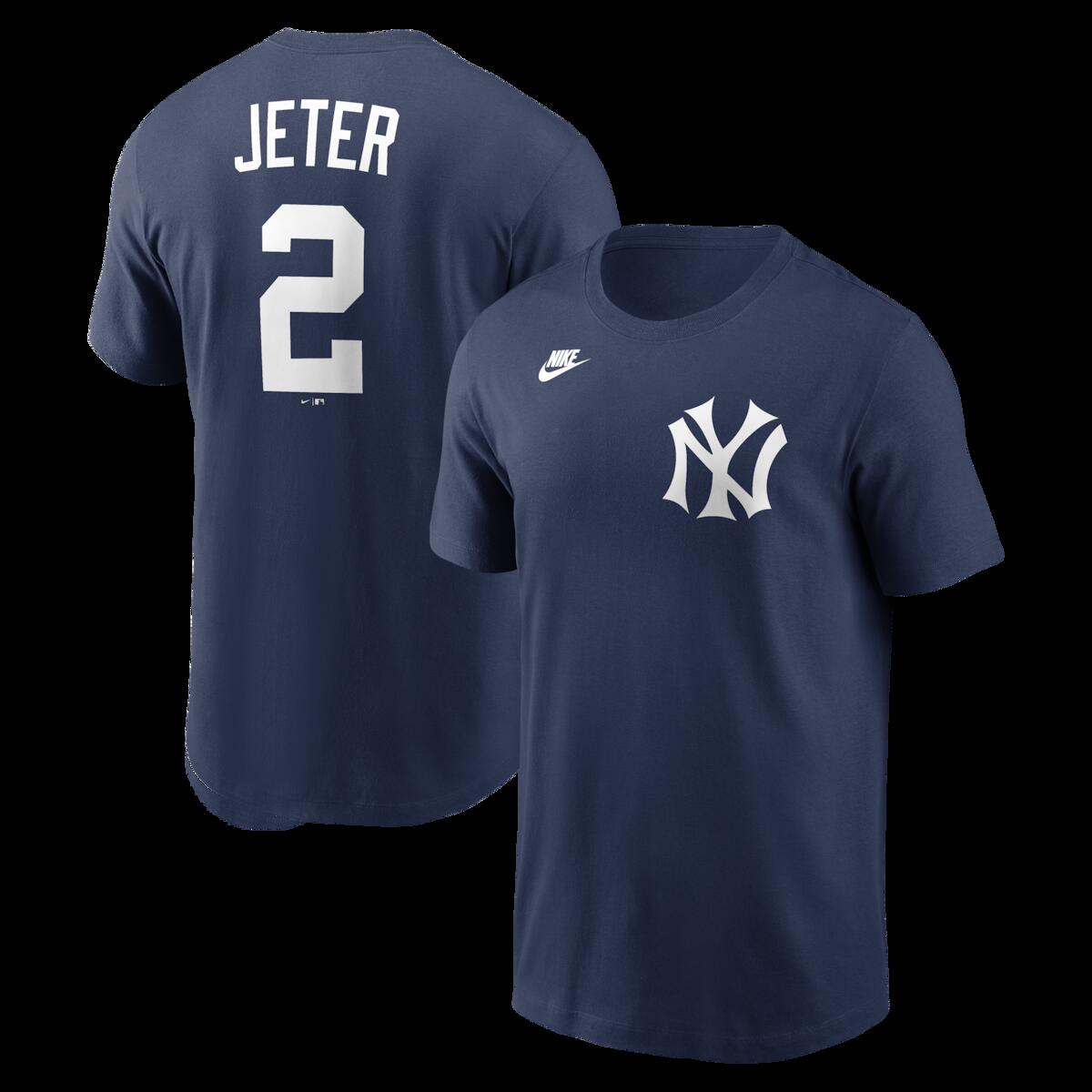 【公式グッズ】MLB ヤンキース デレク・ジーター ネーム&ナンバー Tシャツ Nike/ナイキ メンズ ネイビー (Nike Men's Cooperstown N&N Tee - 2026)｜Fanatics公式ストア 店 9,788円