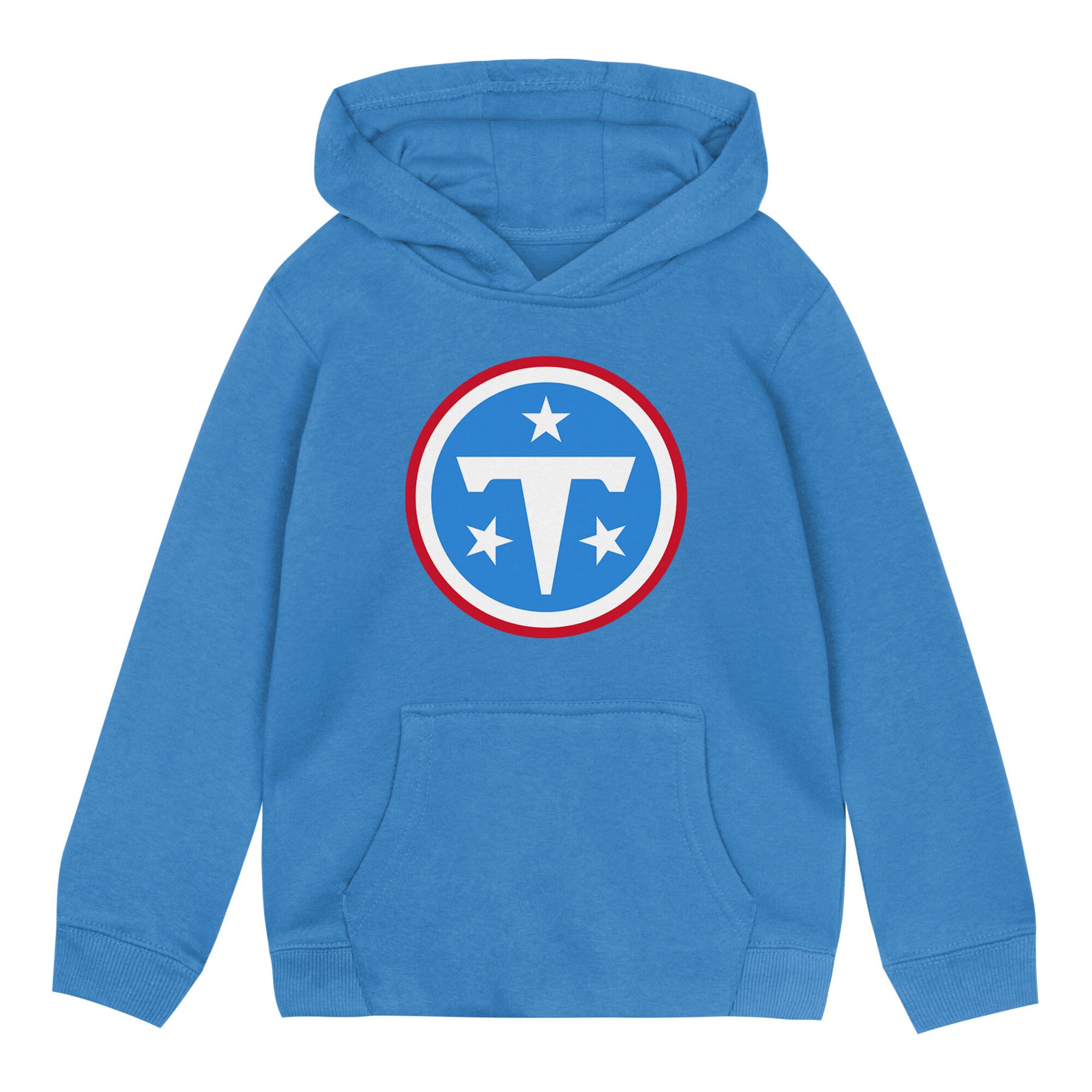 【公式グッズ】NFL タイタンズ フリース パーカー Outerstuff トドラー・幼児サイズ ライトブルー (OST NFL TOD PRIMARY LOGO FLEECE HOOD FW26)