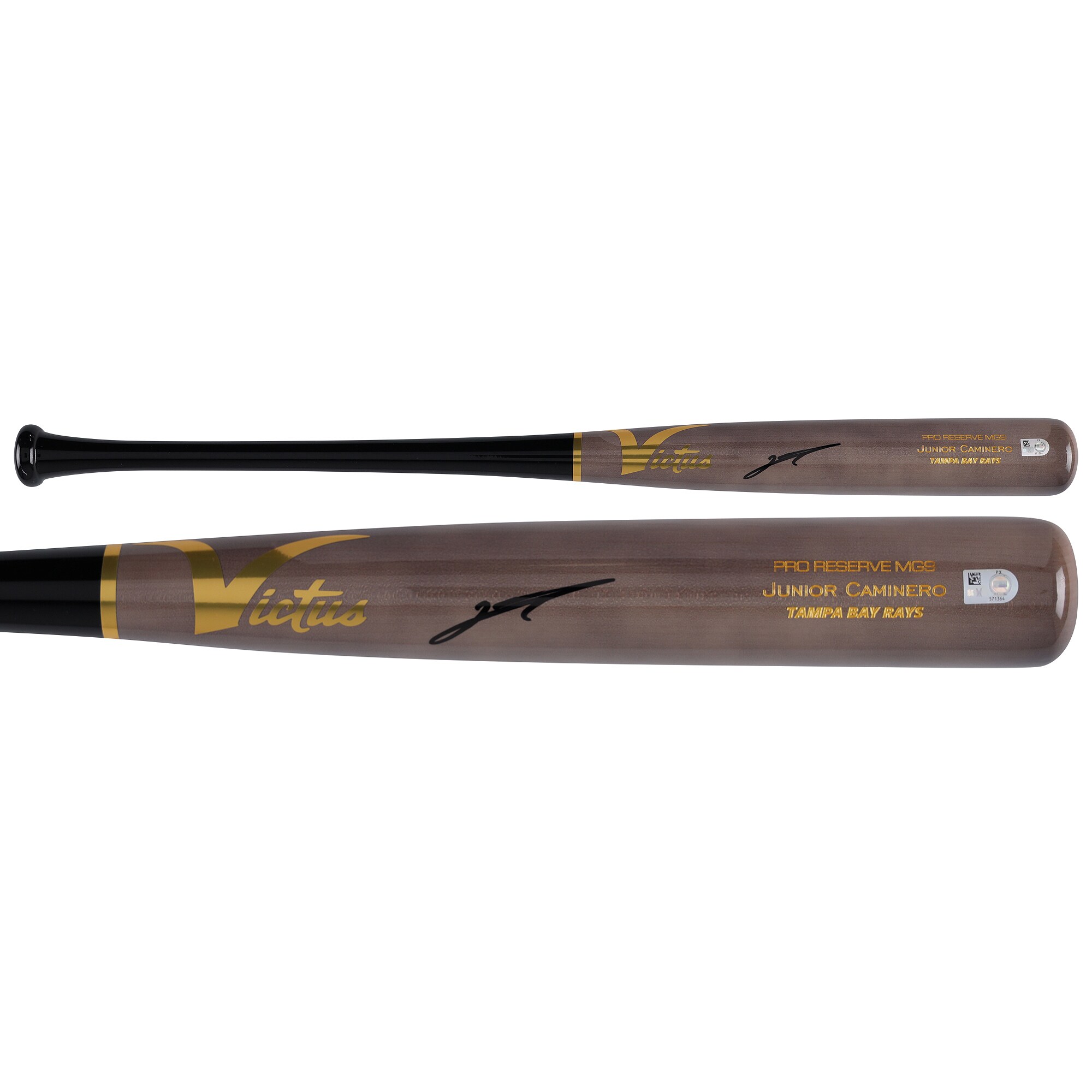 【MLB公式ホログラム付】MLB レイズ ジュニオール・カミネロ 直筆サイン入り バット Fanatics Authentic/ファナティクスオーセンティック (AUT BAT 46105)｜Fanatics公式ストア 店