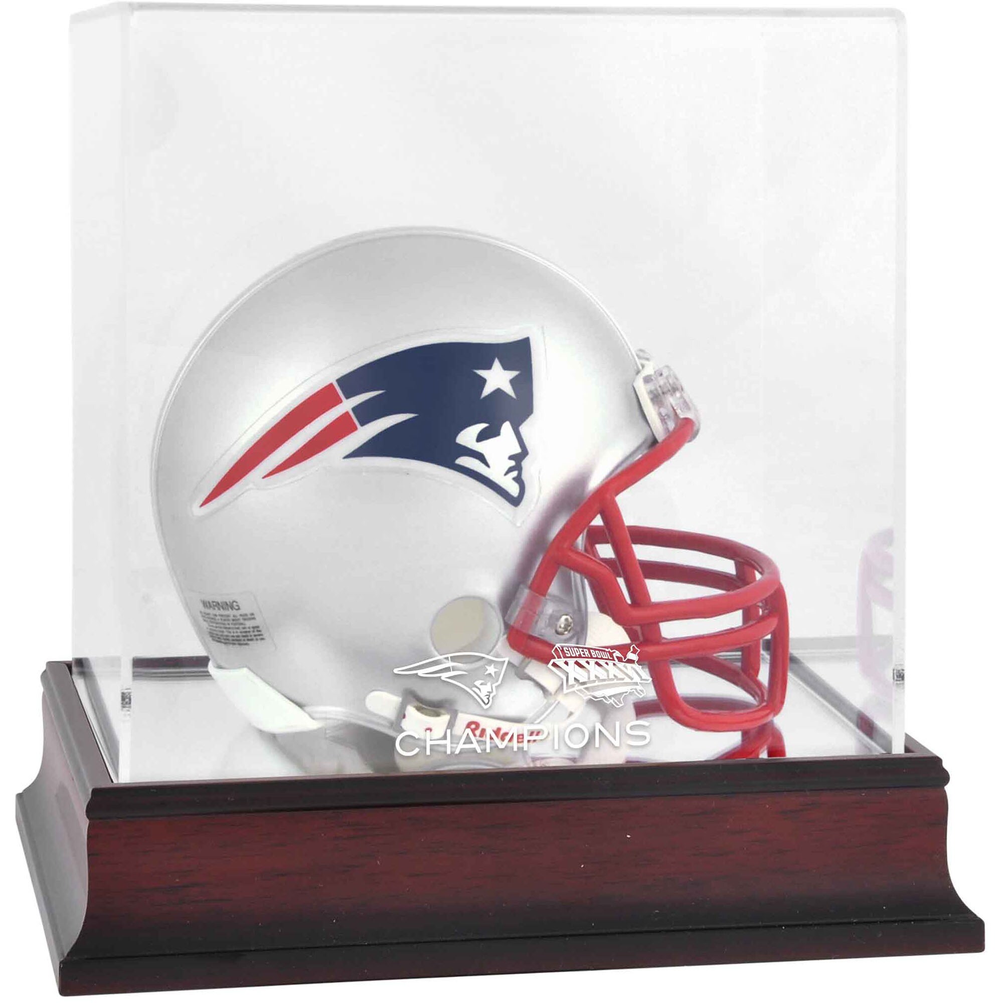 【公式グッズ】NFL ペイトリオッツ コレクタブル用 ミニヘルメットケース Fanatics Authentic/ファナティクスオーセンティック (UNS MAH MINI DISPLAY CASE 12172021)|Fanatics公式ストア 店