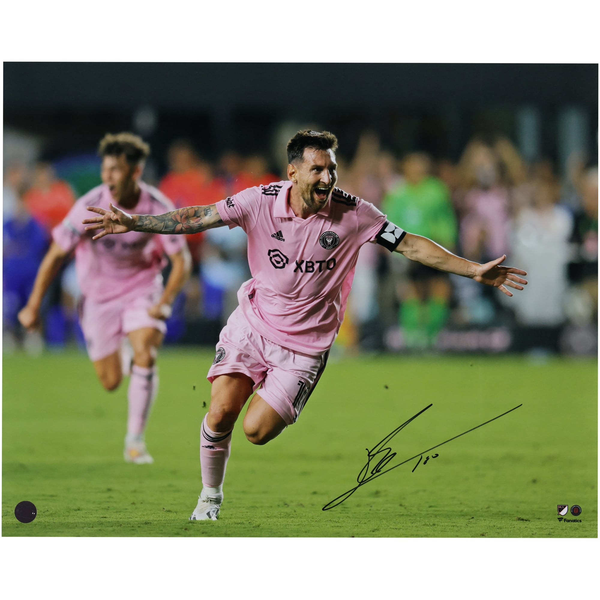 楽天市場】リオネル・メッシ 直筆サイン入りアートワーク FC