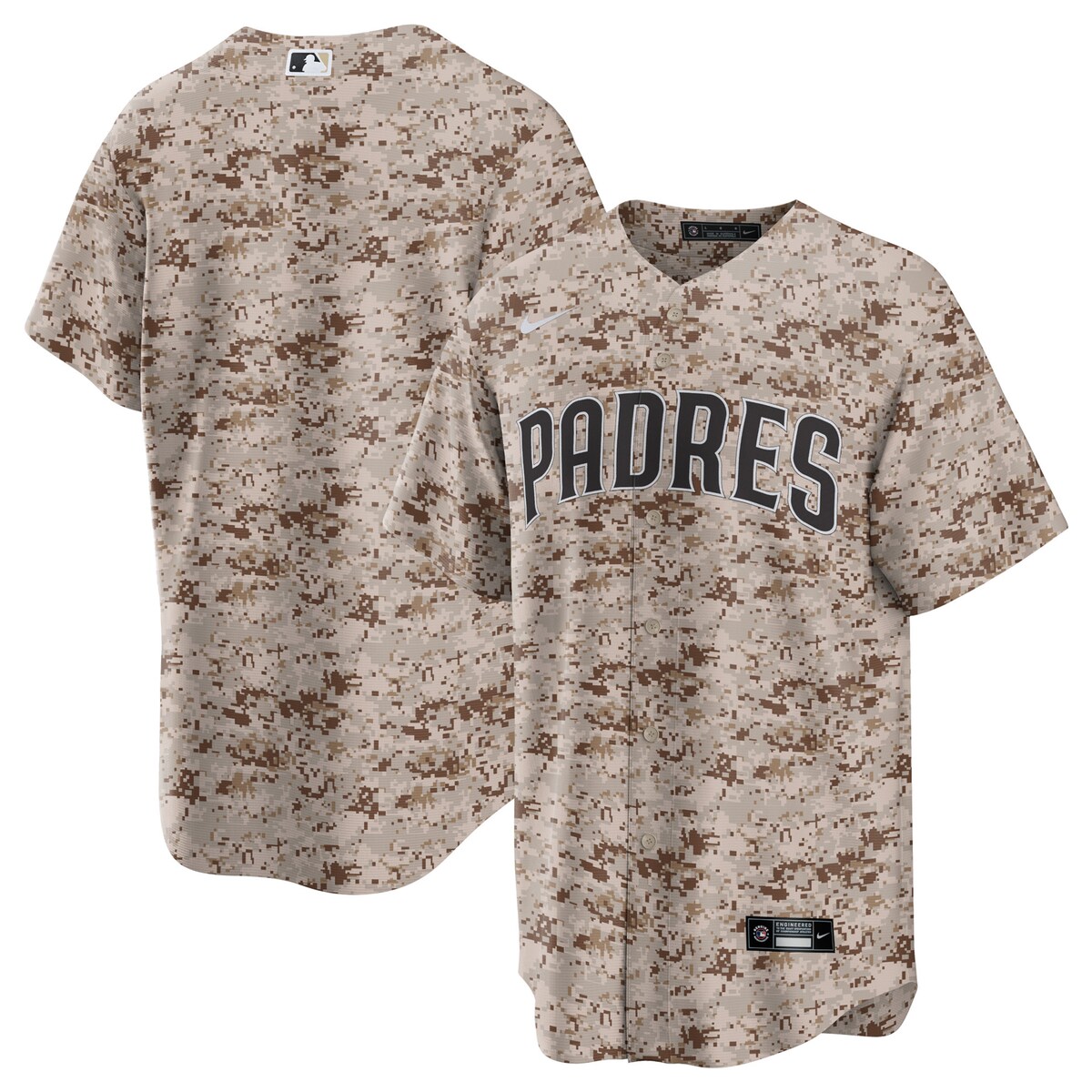 【公式グッズ】MLB パドレス レプリカ ユニフォーム Nike/ナイキ メンズ カモフラ (Men's Nike Replica Team Jersey - Padres USMC Alt 2023)
