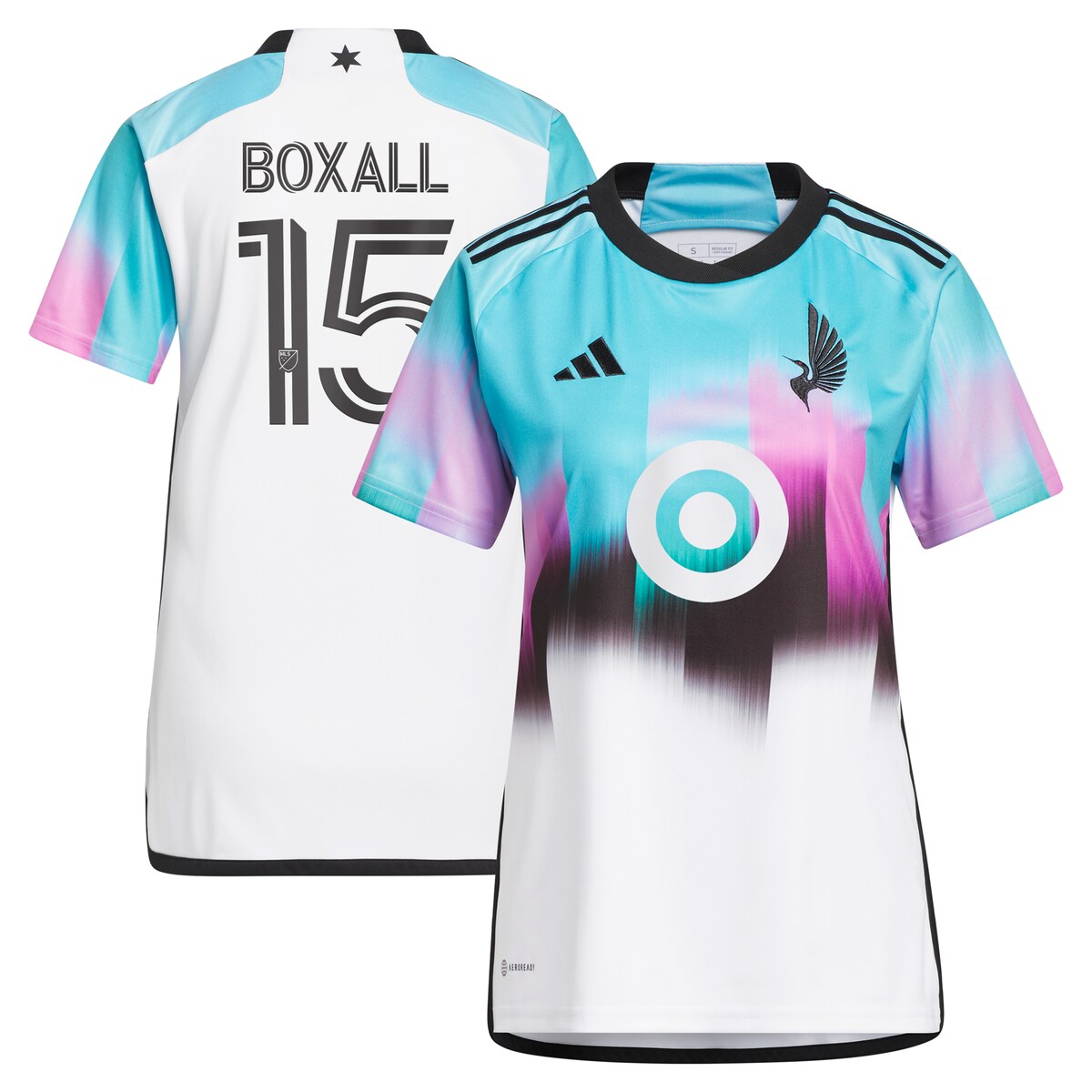 【公式グッズ】MLS ユナイテッドFC ボクサル レプリカ ユニフォーム Adidas/アディダス レディース ホワイト (15879 JERLADCRP)